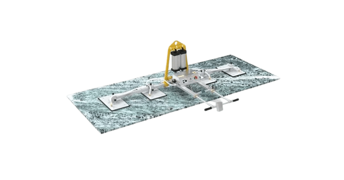 AVLP4 Pro Vacuum Lifter - Heavy Duty Suction Cup Lifter for Glass, Tiles & Smooth Surfaces - Perfect for Construction, Moving & DIY Projects