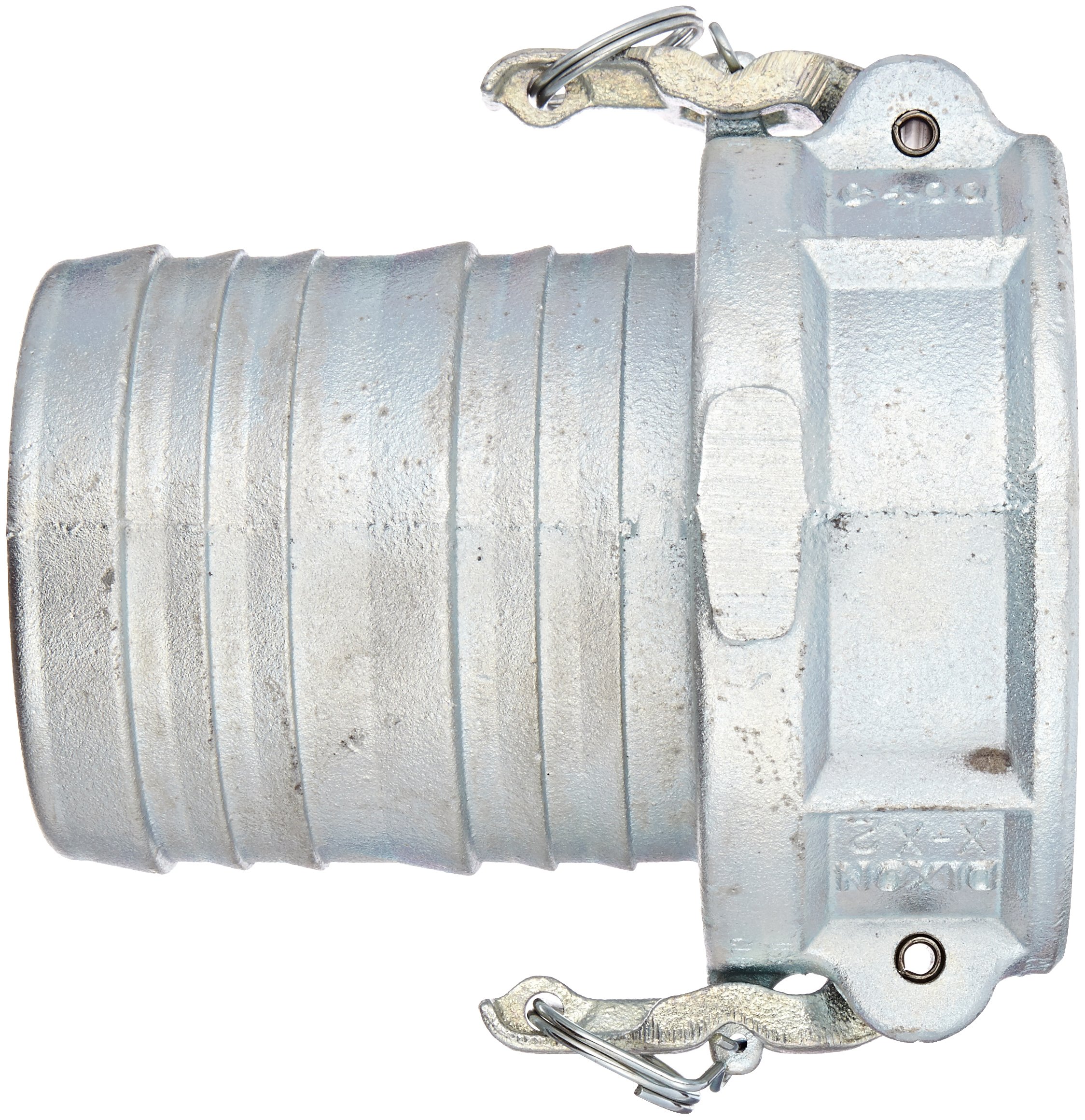 Dixon IC400 Plated Iron Boss-Lock Type C Cam and Groove Hose Fitting, 4