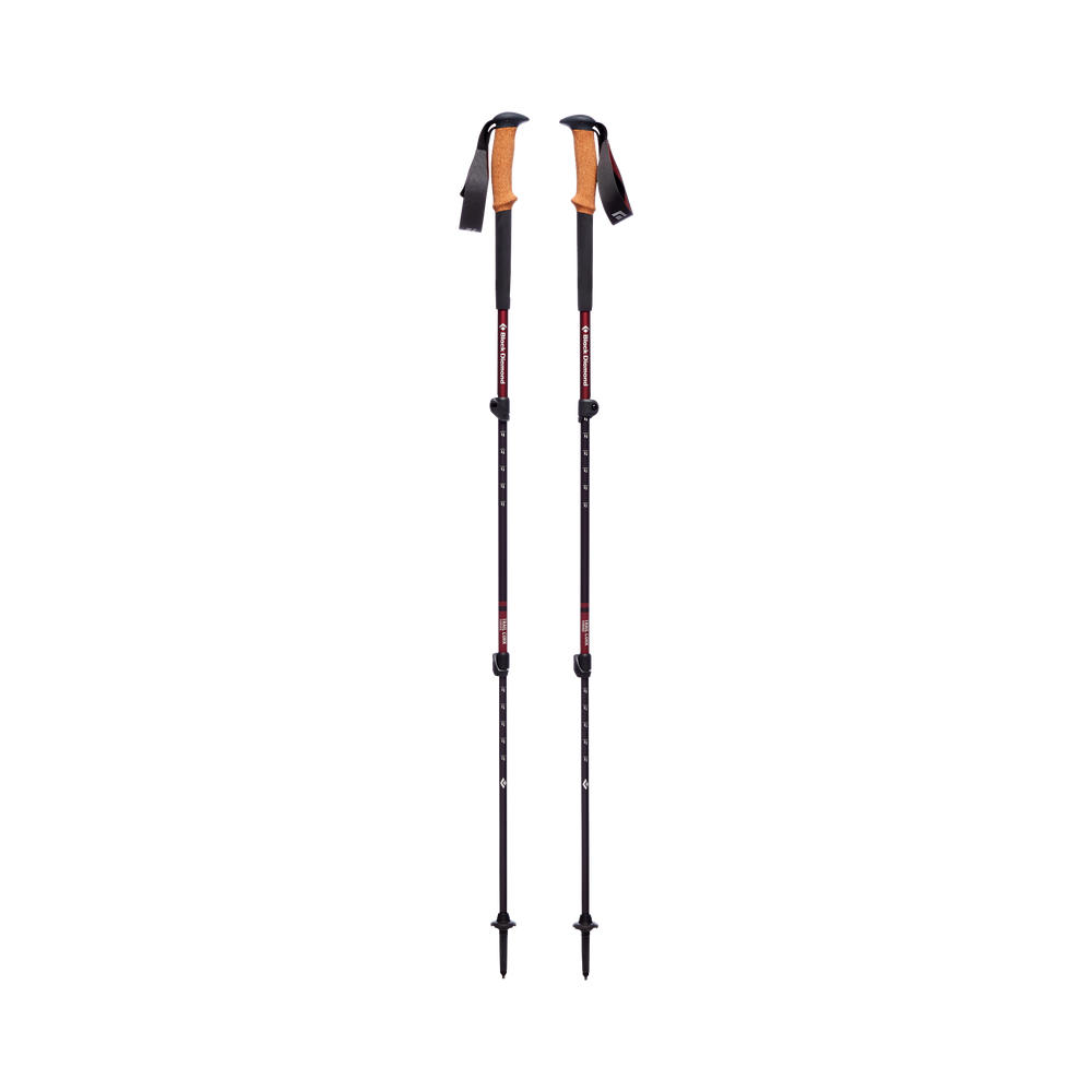 Black Diamond Trail Cork Trekking Poles for Women - Lightweight Hiking Walking Sticks with Cork Handles - Perfect for Backpacking, Mountain Climbing & Outdoor Adventures