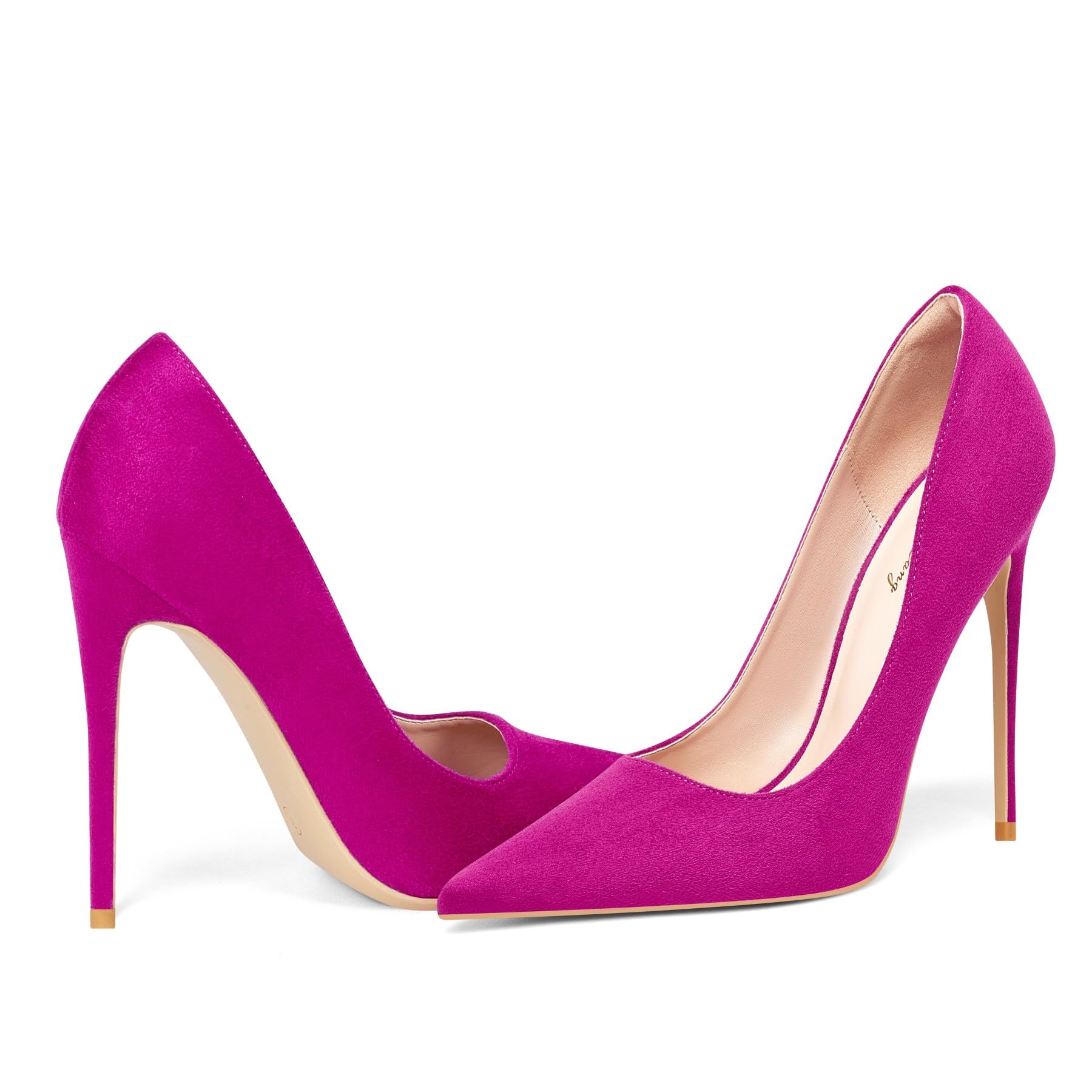 Elisabet Tang Women's High Heel Pumps - 4.7 Inch/12cm Pointed Toe Stiletto Party Shoes for Women - Perfect for Evening Events, Weddings & Night Out