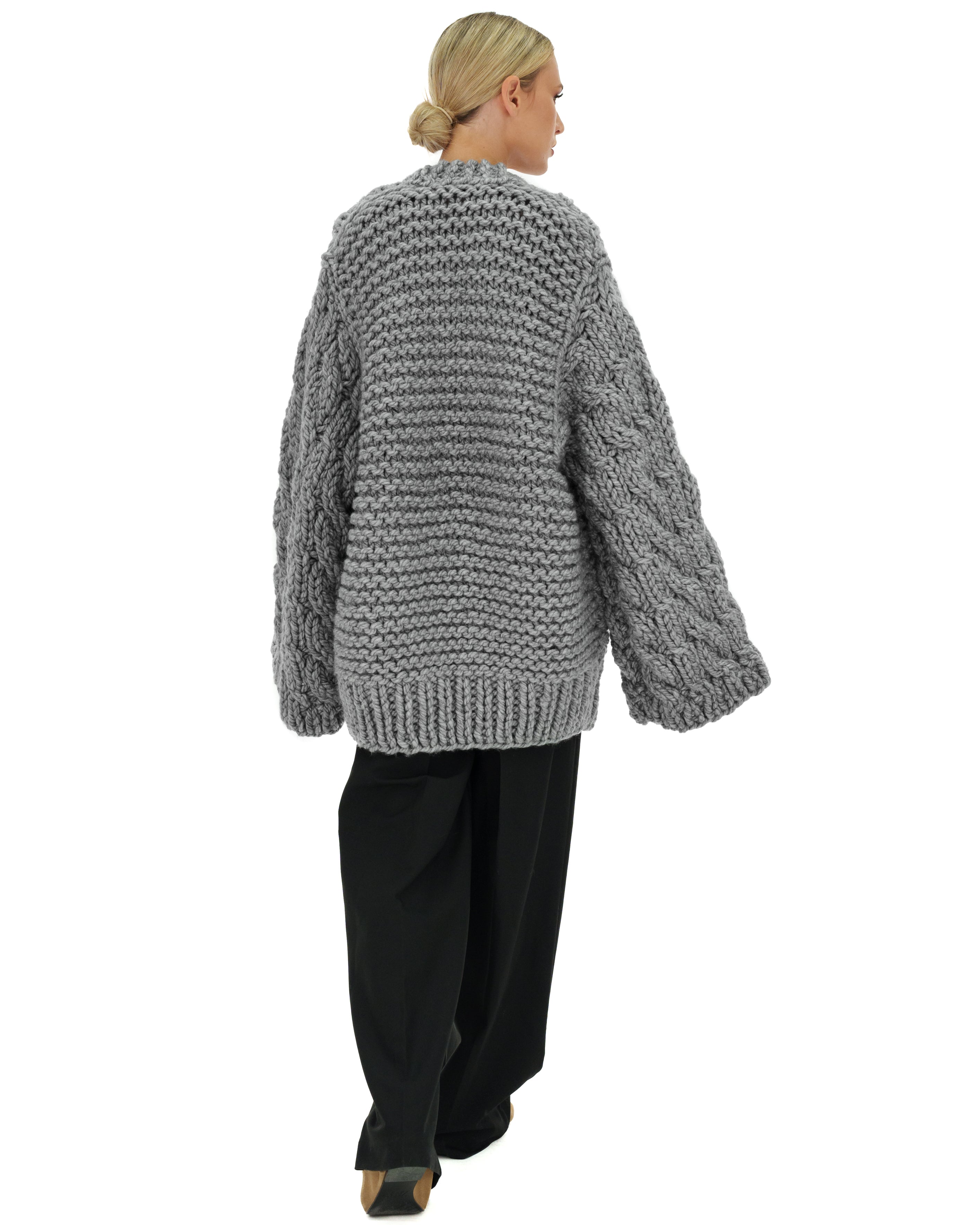 Cozy Cable Knit Cardigan Sweater for Women - Soft Chunky Knit Open Front Long Sleeve Wrap - Perfect for Fall, Winter & Layering Outfits