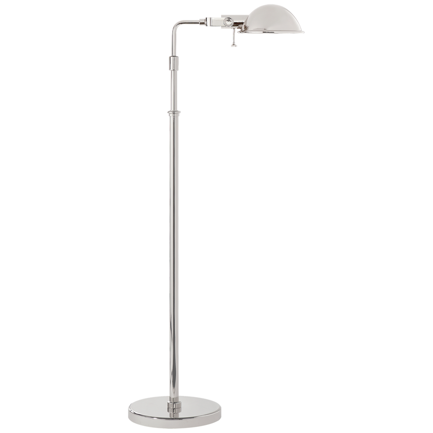 Fairfield Pharmacy Floor Lamp - Adjustable Vintage Industrial Light for Living Room, Bedroom & Office - Perfect for Reading, Working & Relaxing