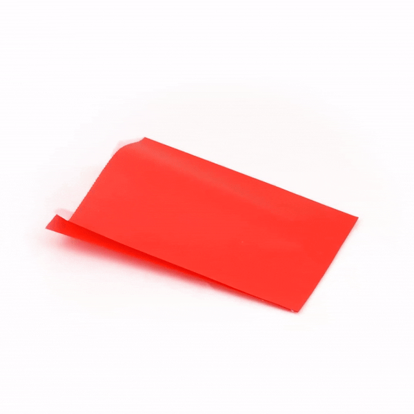 Premium Red French Fry & Snack Bags 4.25