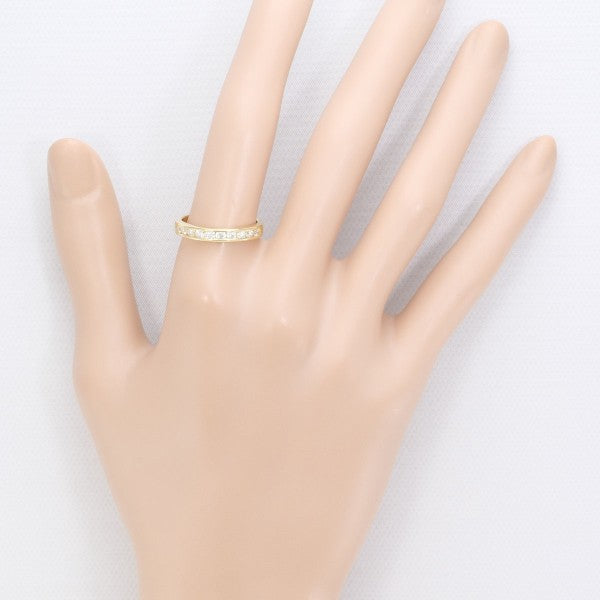 18K Yellow Gold Diamond Ring for Women - Elegant Solitaire Engagement & Wedding Band - Perfect for Proposals, Anniversaries, and Special Occasions
