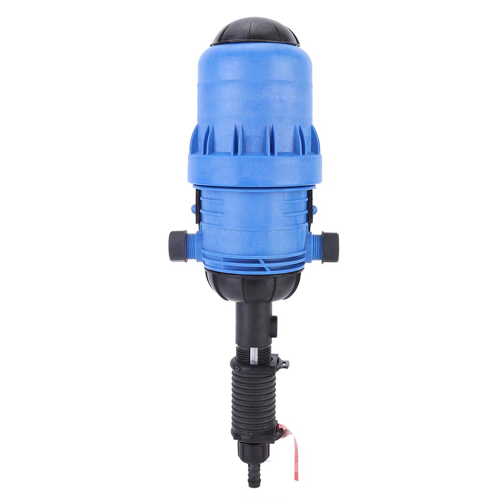 EVTSCAN 0.4%-4% Adjustable Fertilizer Injector - Water Powered Chemical Liquid Doser Dispenser 20L/H to 2500L/H - Drip Irrigation System for Garden, Greenhouse & Industrial Use - Perfect for Agriculture, Hydroponics & Livestock Water Treatment
