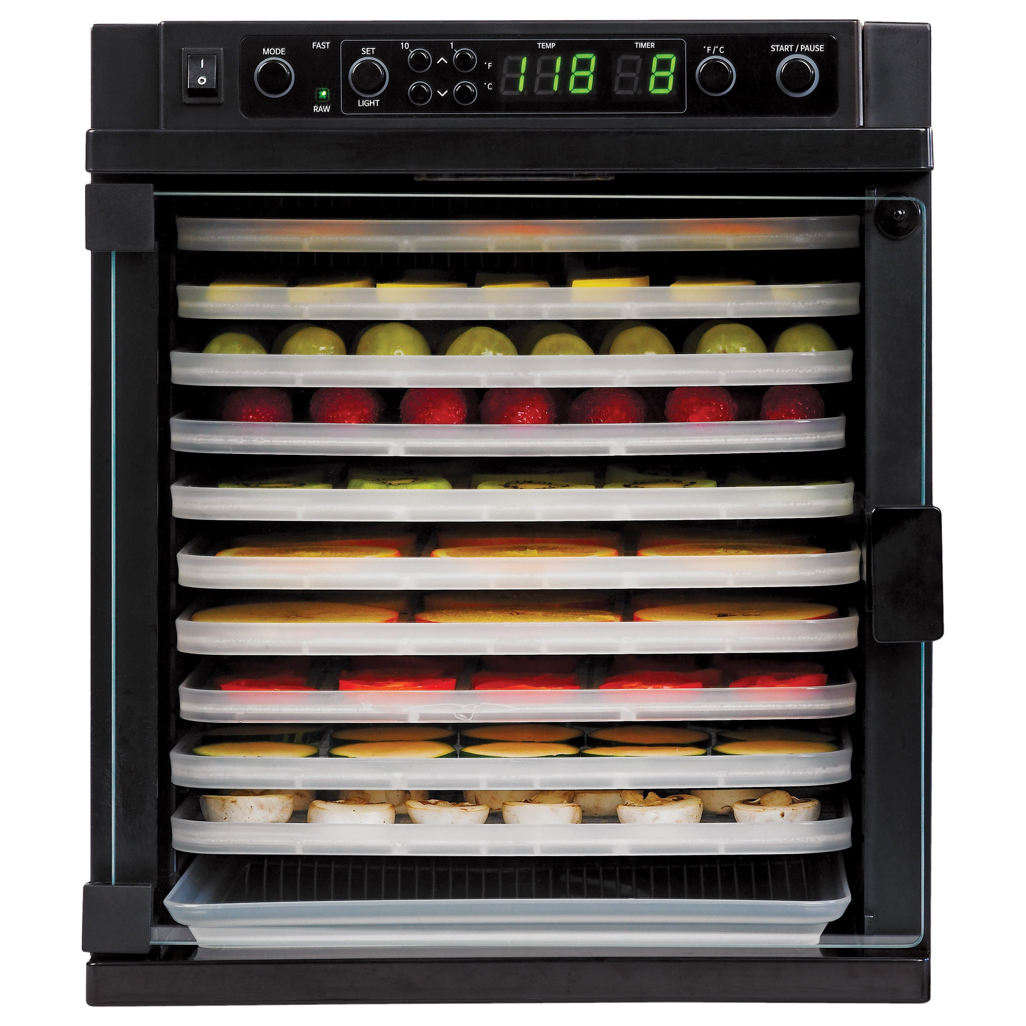 Sedona® Express BPA-Free Food Dehydrator with 5 Trays - Electric Fruit & Jerky Dryer for Healthy Snacks, Herbs, Vegetables | Perfect for Home, Camping & Meal Prep
