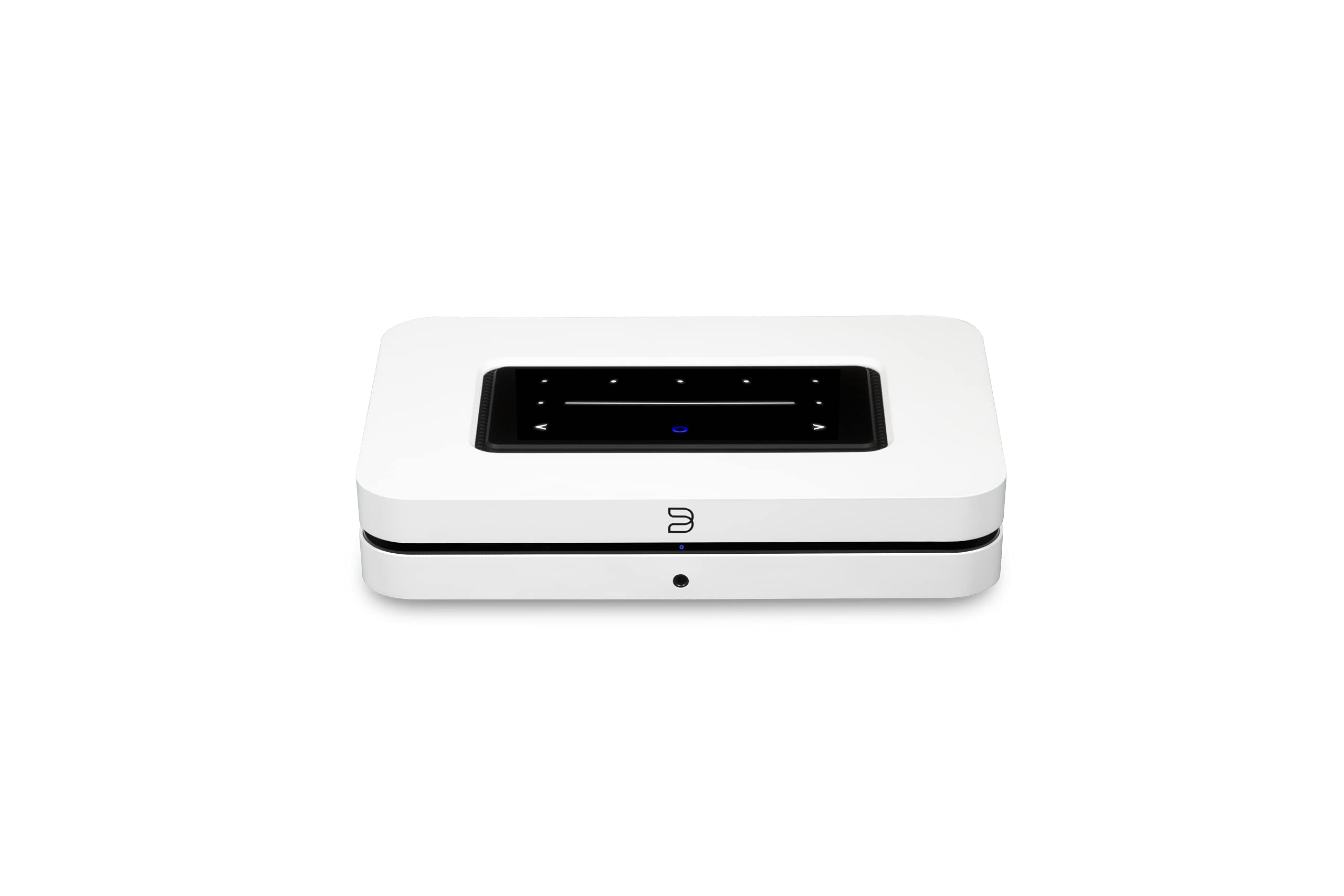 Bluesound Node Wireless Multi-Room Hi-Res Audio Streamer - White | Premium Home Music System for Streaming Spotify, Tidal & More