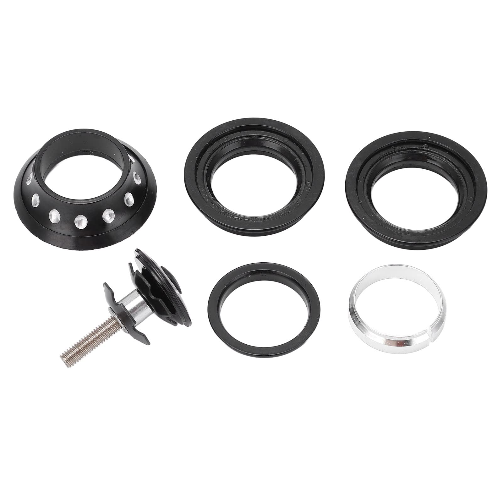 44mm Bicycle Headset Bearings - Waterproof Rustproof CH-920 MTB/Road Bike Headset with Straight Tube Fork | Durable for Mountain & Commuter Biking