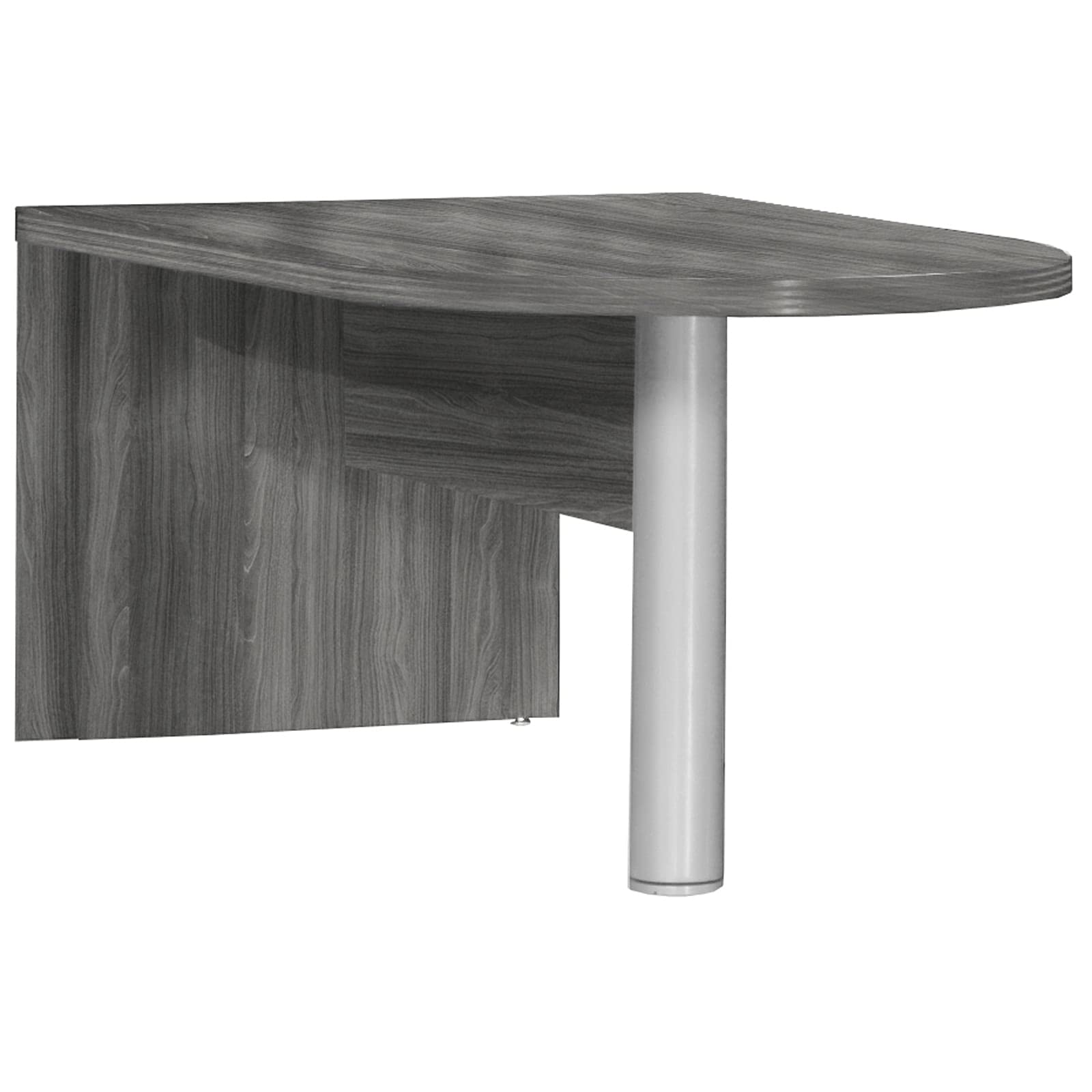 Safco Mayline APT7236LGS 72-Inch Aberdeen Desk - Gray Steel Laminate Workstation for Office, Home & Conference Rooms | Durable & Stylish Workspace Solution