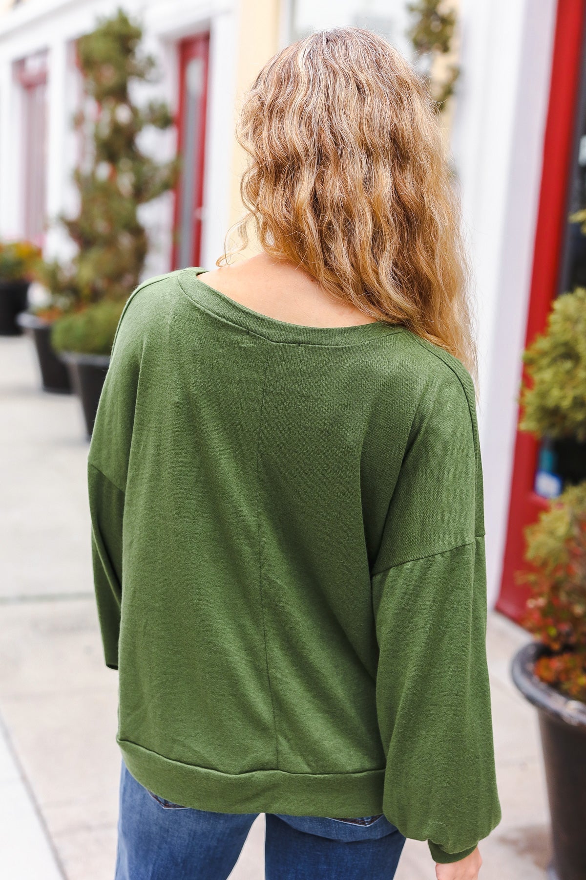 Festive Be Merry Forest Green Nutcracker Sequin Hacci Sweater Top for Christmas Party & Holiday Gatherings