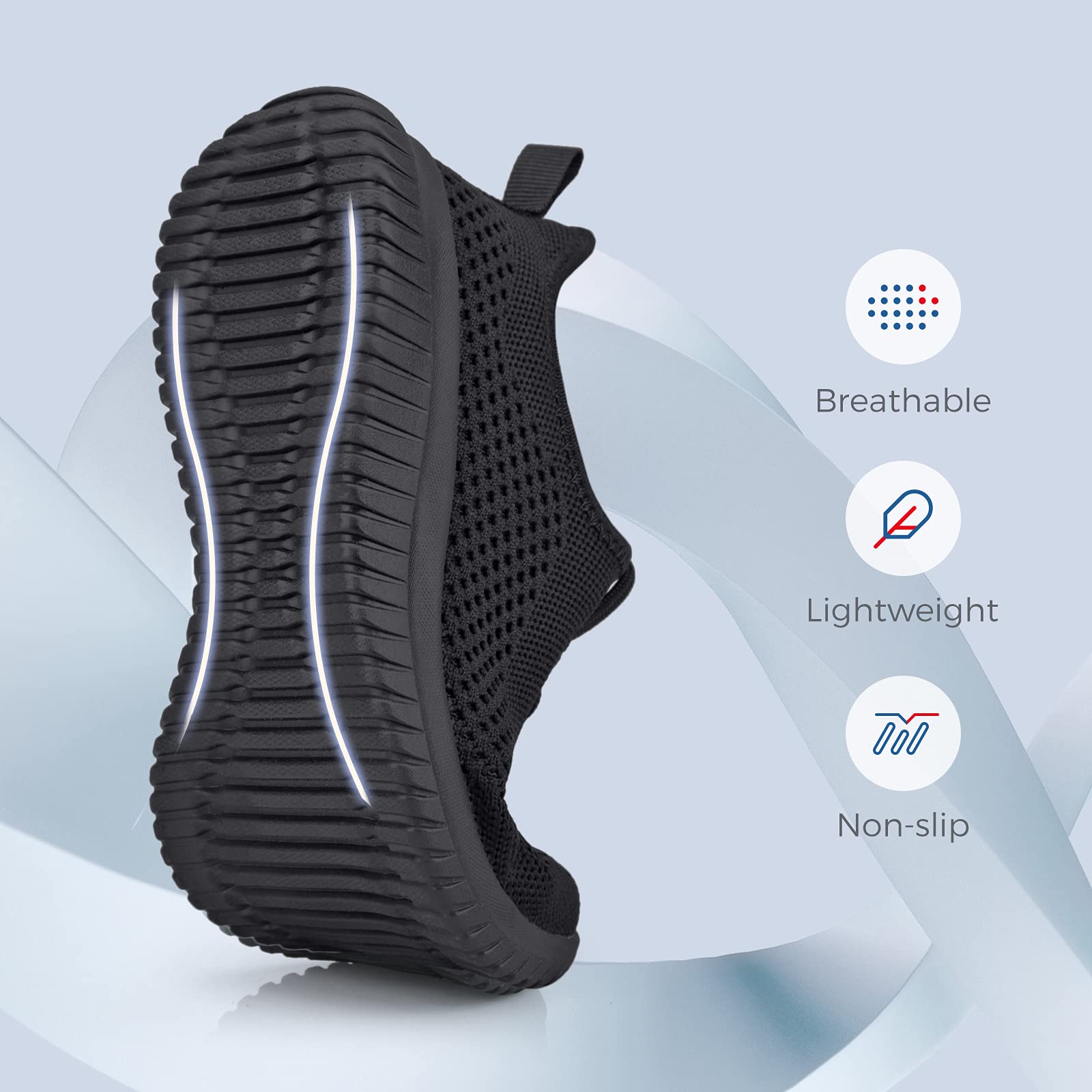 Comfortable Women's Casual Walking Shoes - Lightweight & Breathable for Everyday Wear, Travel & Outdoor Activities