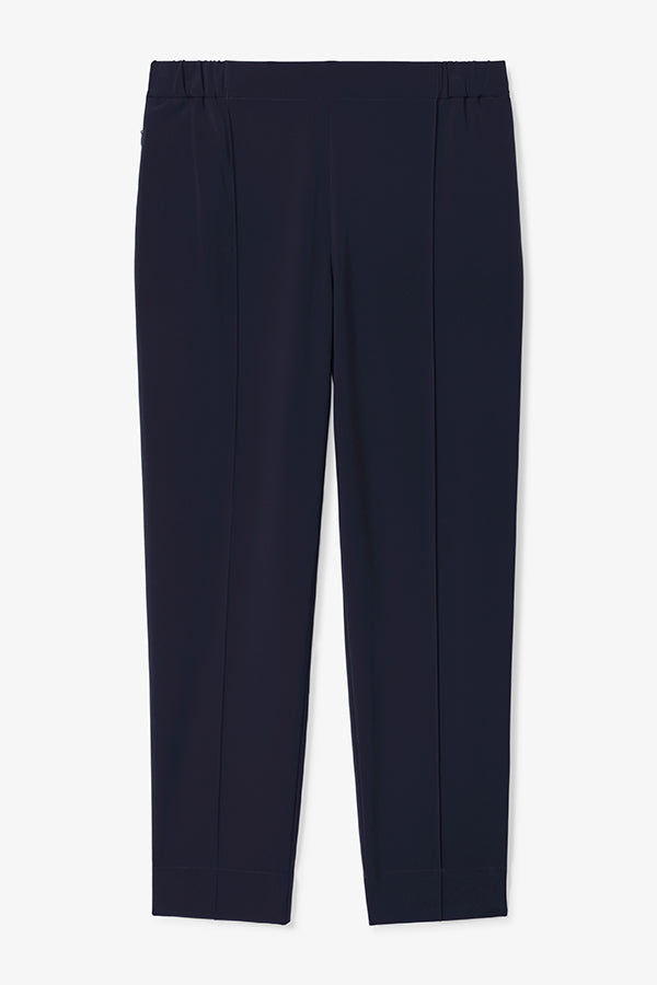 Colby Travel Pants for Men - OrigamiTech Stretch Wrinkle-Free Dark Navy Chinos - Perfect for Business Trips, Commuting & Casual Wear