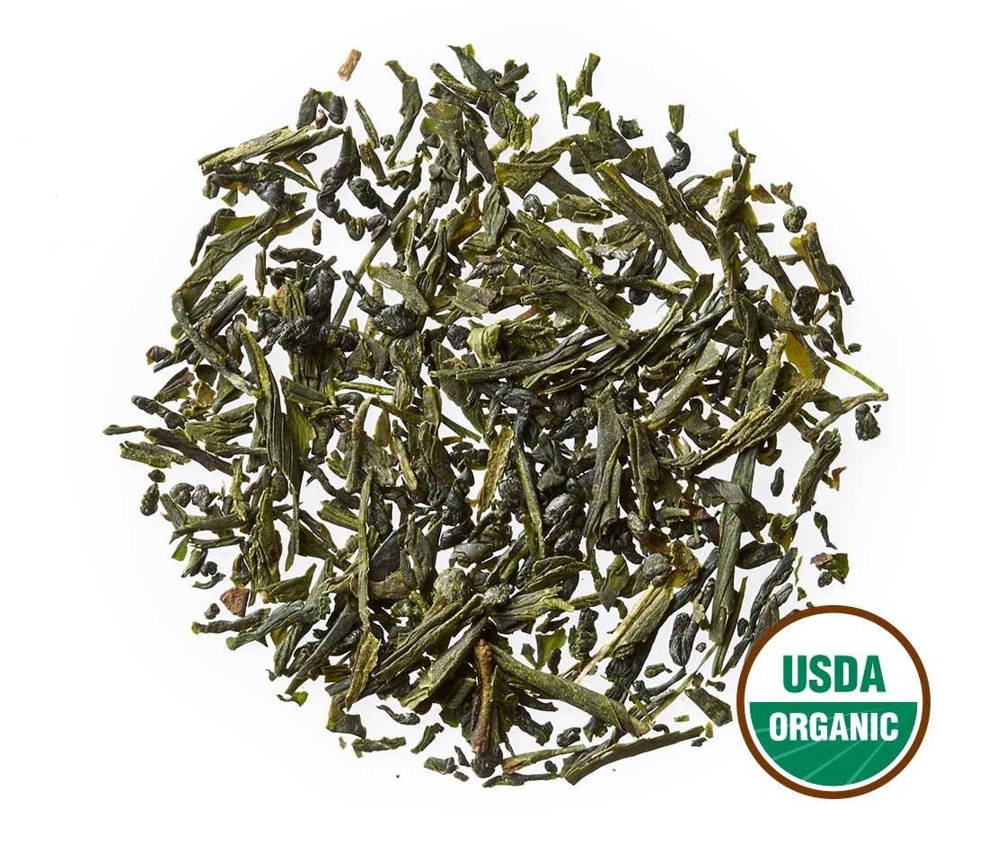 Organic Sencha Green Tea Loose Leaf - Non-GMO, Premium Japanese Green Tea - 1 Pound (192 Servings) for Hot & Iced Tea, Detox & Wellness