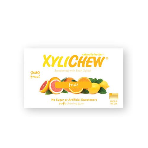 Sugar-Free Chewing Gum with Natural Fruit Flavors – Refreshing & Long-Lasting – Perfect for Work, Travel, and Fresh Breath On-The-Go