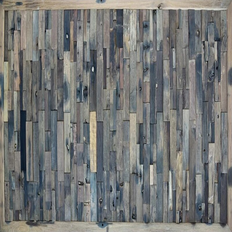 Wood Brick Effect Wallpaper - Peel and Stick Self-Adhesive Wallpaper for Bedroom, Living Room, Kitchen - Easy to Install Removable Wallpaper for Home Decor and Interior Design