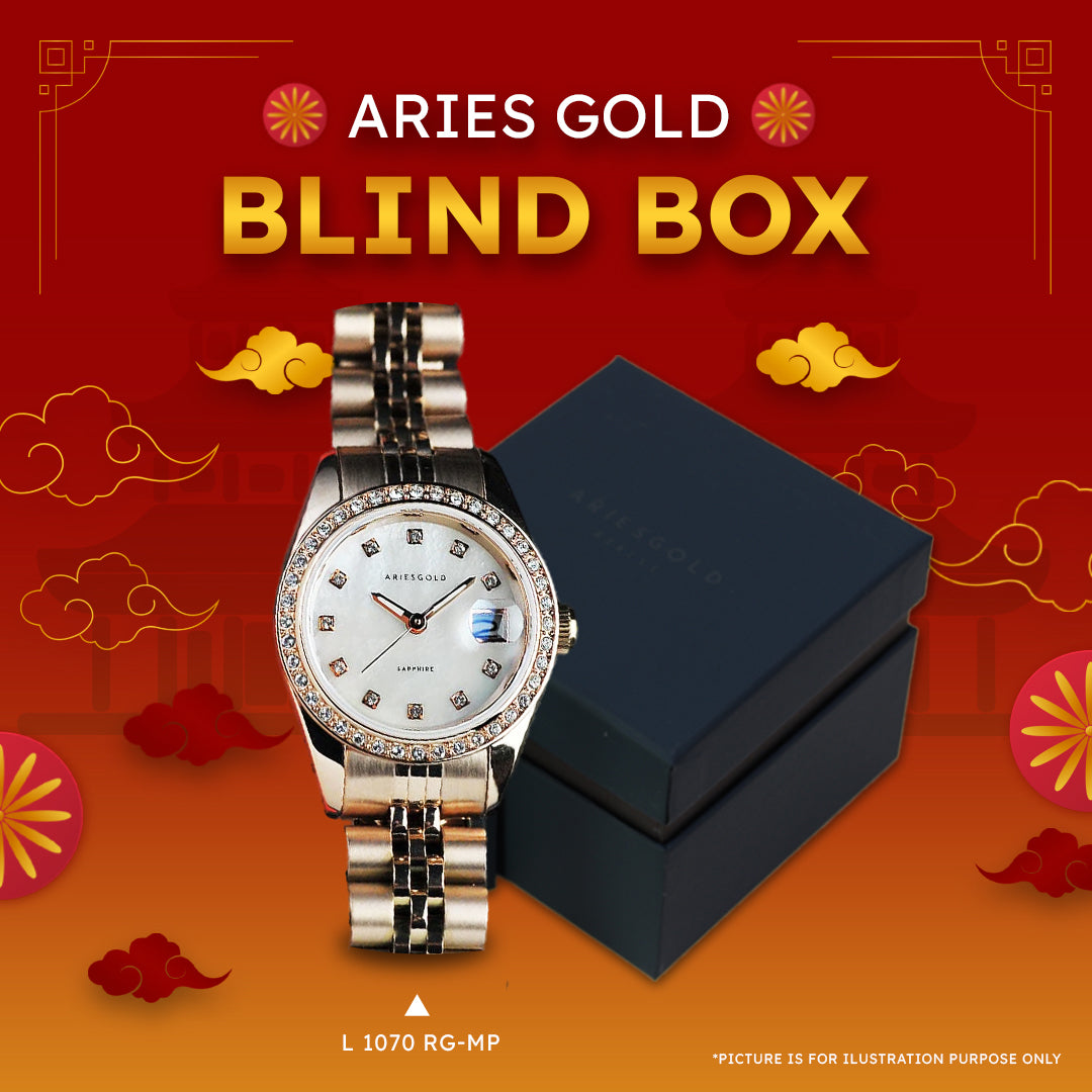 Aries Gold Lunar New Year 2024 Exclusive Mystery Gift Box - Zodiac Collectibles, Surprise Gifts for Chinese New Year Celebrations & Party Favors