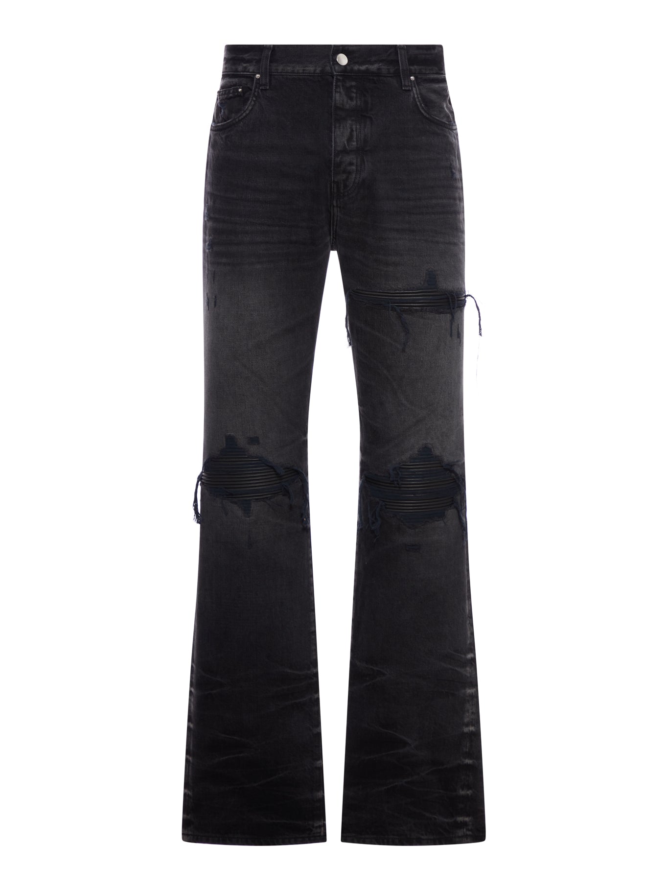Amiri Vintage Black Cotton Jeans for Men - Classic Slim Fit Denim Pants | Perfect for Casual Wear, Night Out & Street Style Fashion