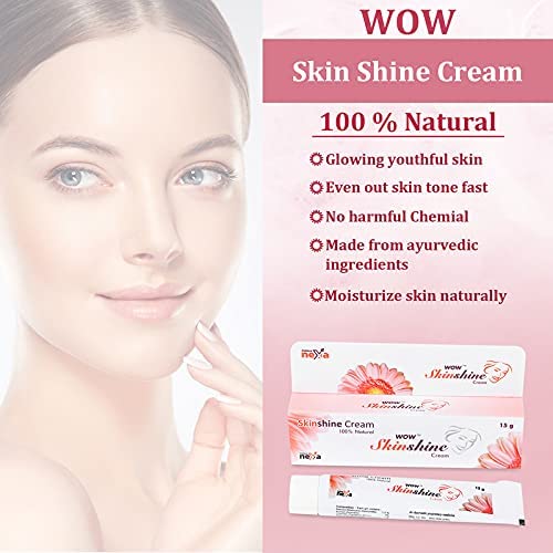LMP Skkin Shine Cream for Scars, Pimples & Acne - 15g (Pack of 2) | Dark Spot Corrector for Face & Body | Fades Burn Marks & Hyperpigmentation | Hydrating & Nourishing Unisex Face Cream | Perfect for Daily Skincare Routine & Post-Treatment Care