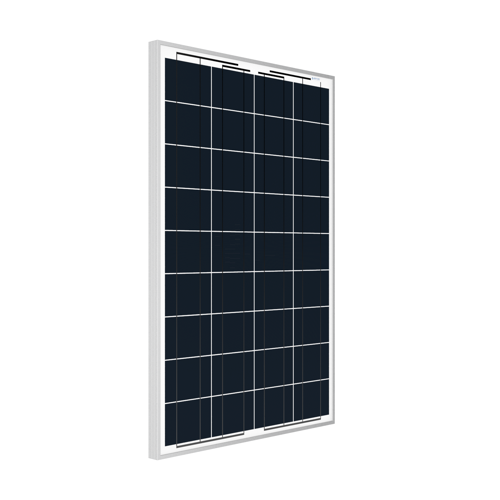 ACOPower 100W Polycrystalline Solar Panel - 12V Battery Charger for RV, Boat, Off-Grid & Emergency Power Supply | Portable Solar Charging Solution for Camping, Hiking & Outdoor Adventures