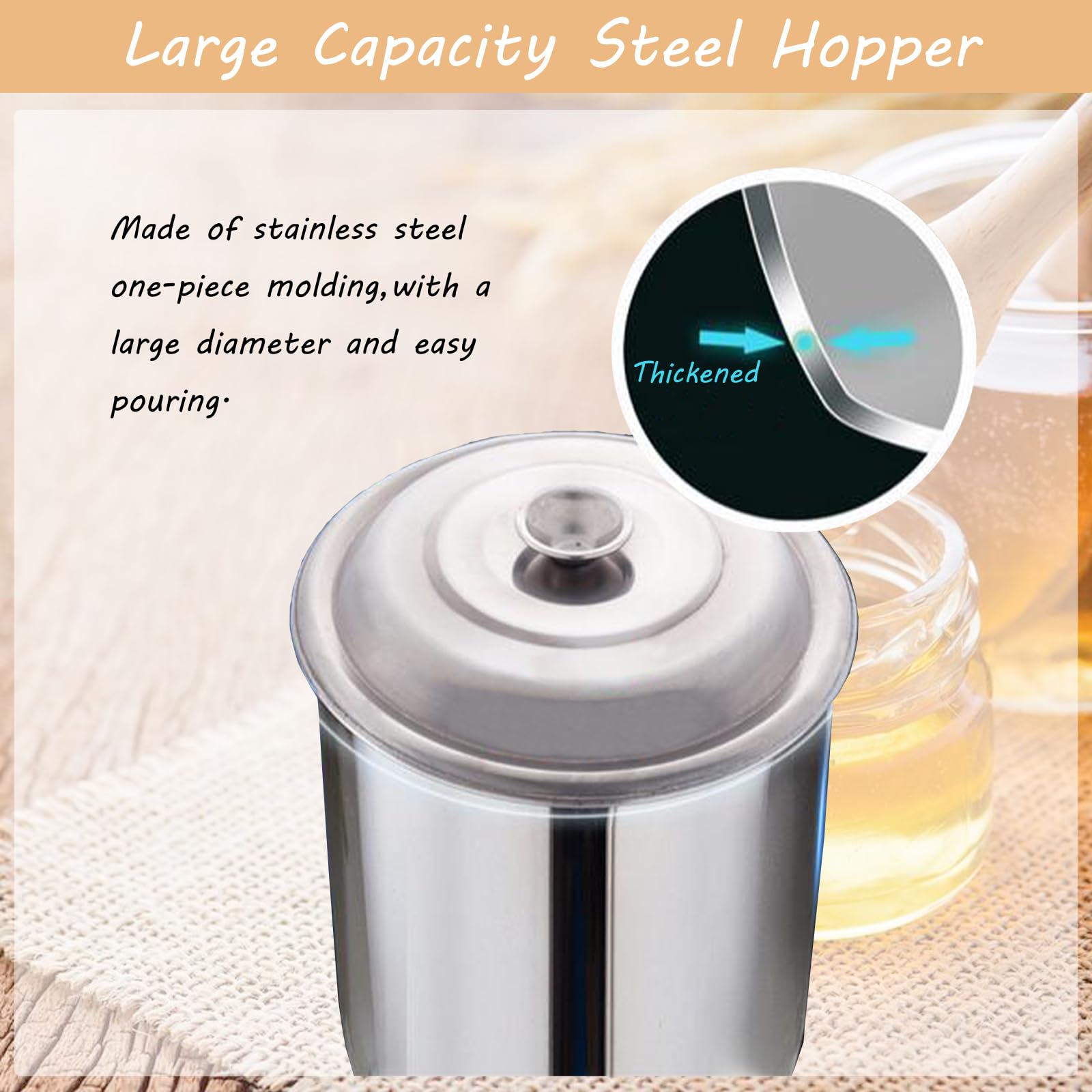 INTSUPERMAI Manual Liquid Filling Machine 5-50ml - Bottle Paste Filler for Cosmetics, Oil, Cream & Lip Gloss (Model A03) - Perfect for Small Business & DIY Beauty Products