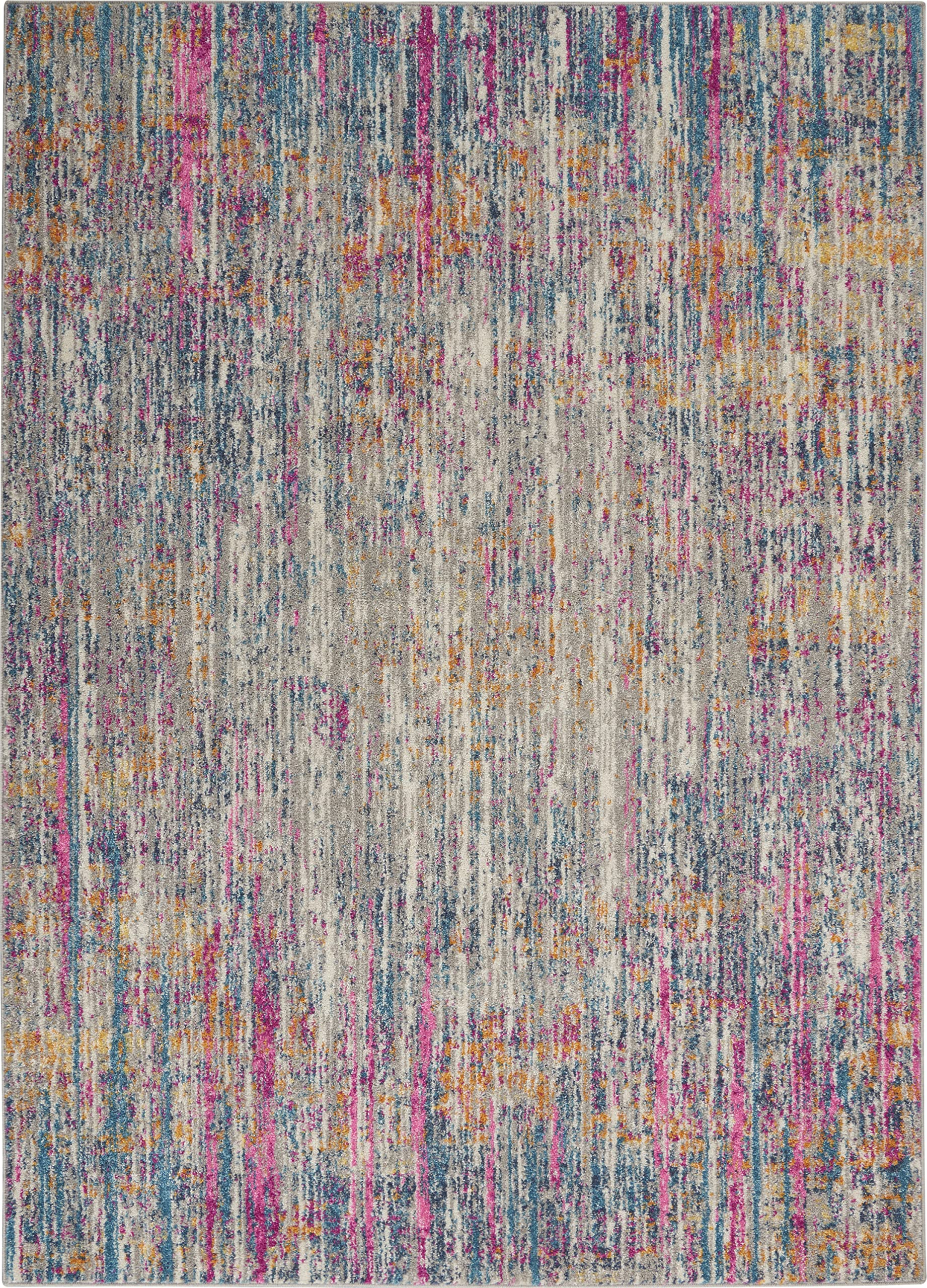 Nourison Passion Abstract Ivory/Multi 5'3