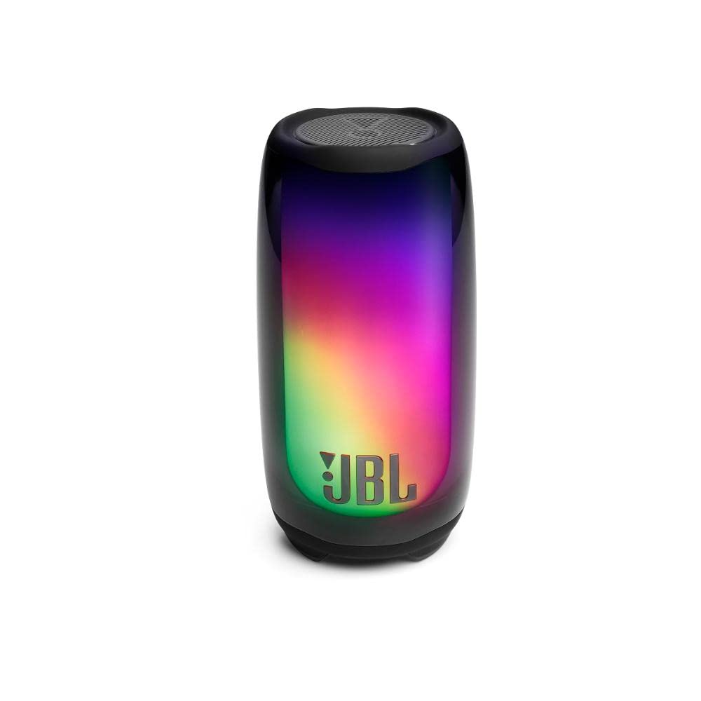 JBL Pulse 5 Portable Bluetooth Speaker with Colorful LED Light Show - 12 Hour Playtime, IP67 Waterproof & Dustproof - Wireless PartyBoost for Multi-Speaker Pairing - Perfect for Pool Parties, Beach Outings & Home Entertainment (Black)
