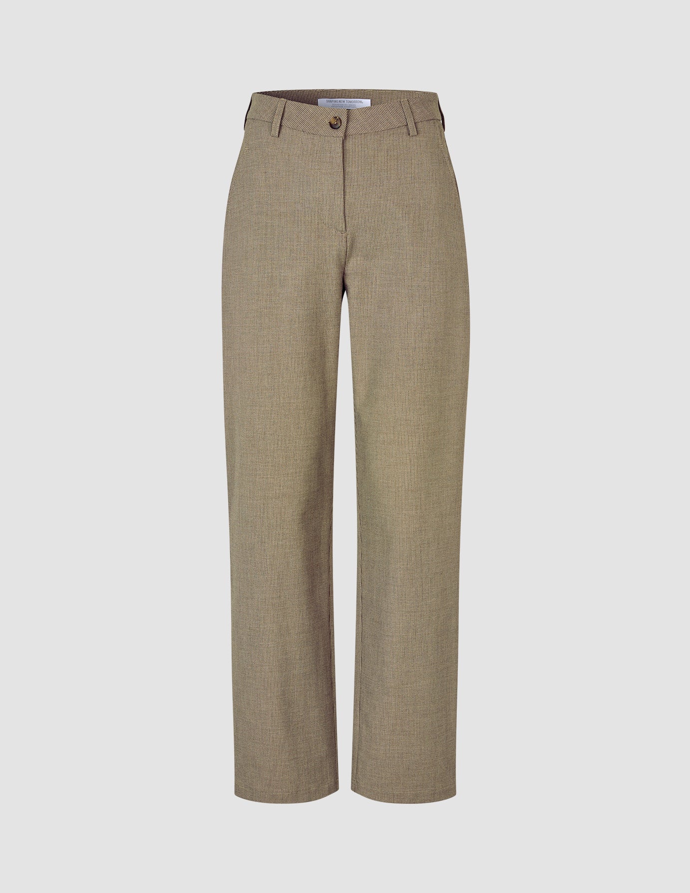 Essential Straight Pants in Latte Color - Comfortable & Stylish for Work, Travel & Everyday Wear