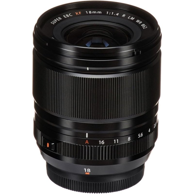 Fujifilm XF 18mm f/1.4 R LM WR Lens - Ultra Wide Prime Lens for Fuji X-Mount Cameras | Fast f/1.4 Aperture, Weather Resistant | Perfect for Landscape, Street & Low Light Photography