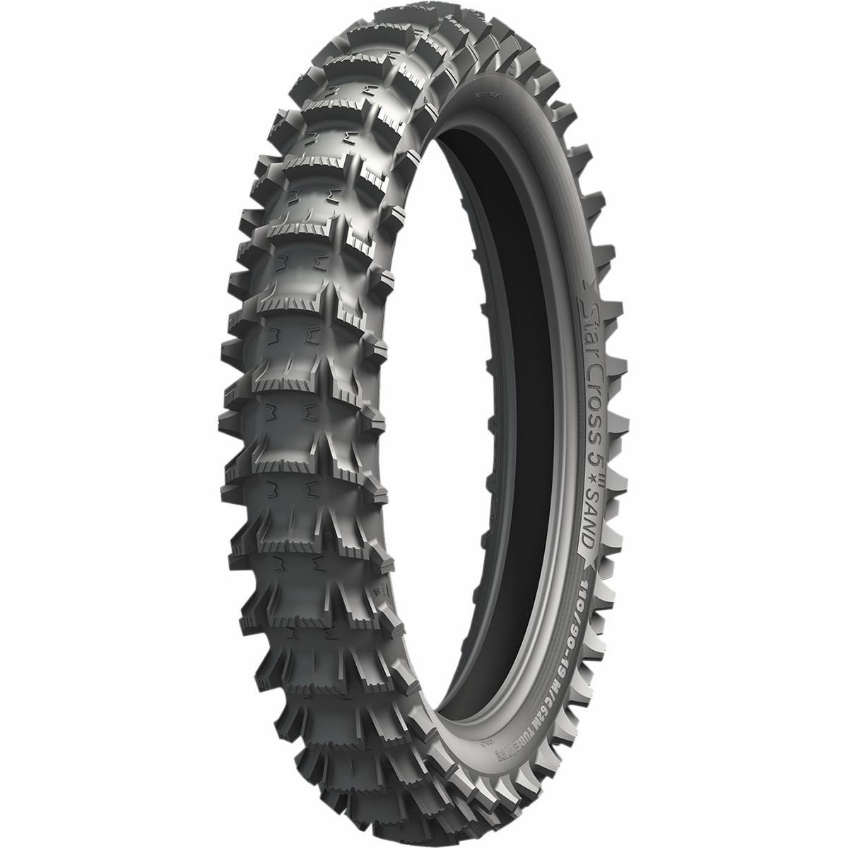 MICHELIN StarCross 5 Sand Motocross Bias Tire - 100/90-19 57M for Dirt Bikes & Off-Road Racing - Superior Traction in Sandy Conditions