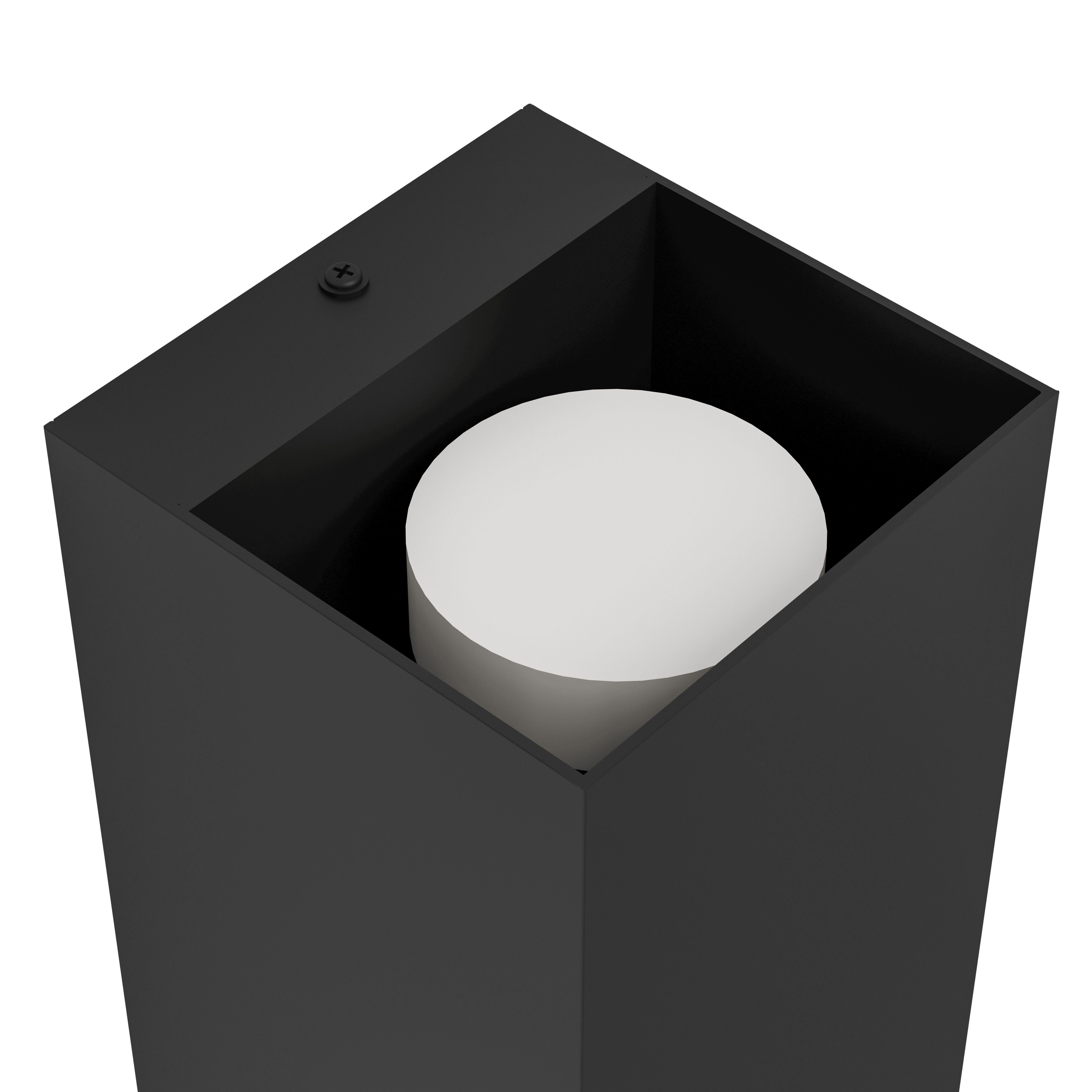 Eglo Eremitana Black Metal Outdoor Wall Light - IP55 Waterproof - Modern Exterior Sconce for Porch, Patio, Garden & Entryway Lighting
