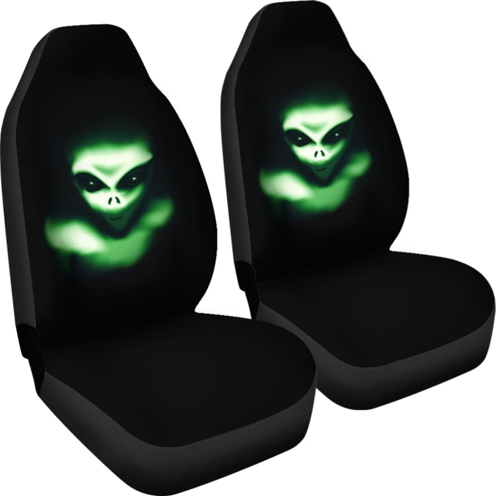 Alien Is Watching You Closely Car Seat Covers 212304 - Unique Sci-Fi Car Accessories for Cars, SUVs & Trucks - Perfect for Halloween, Cosplay & Themed Parties