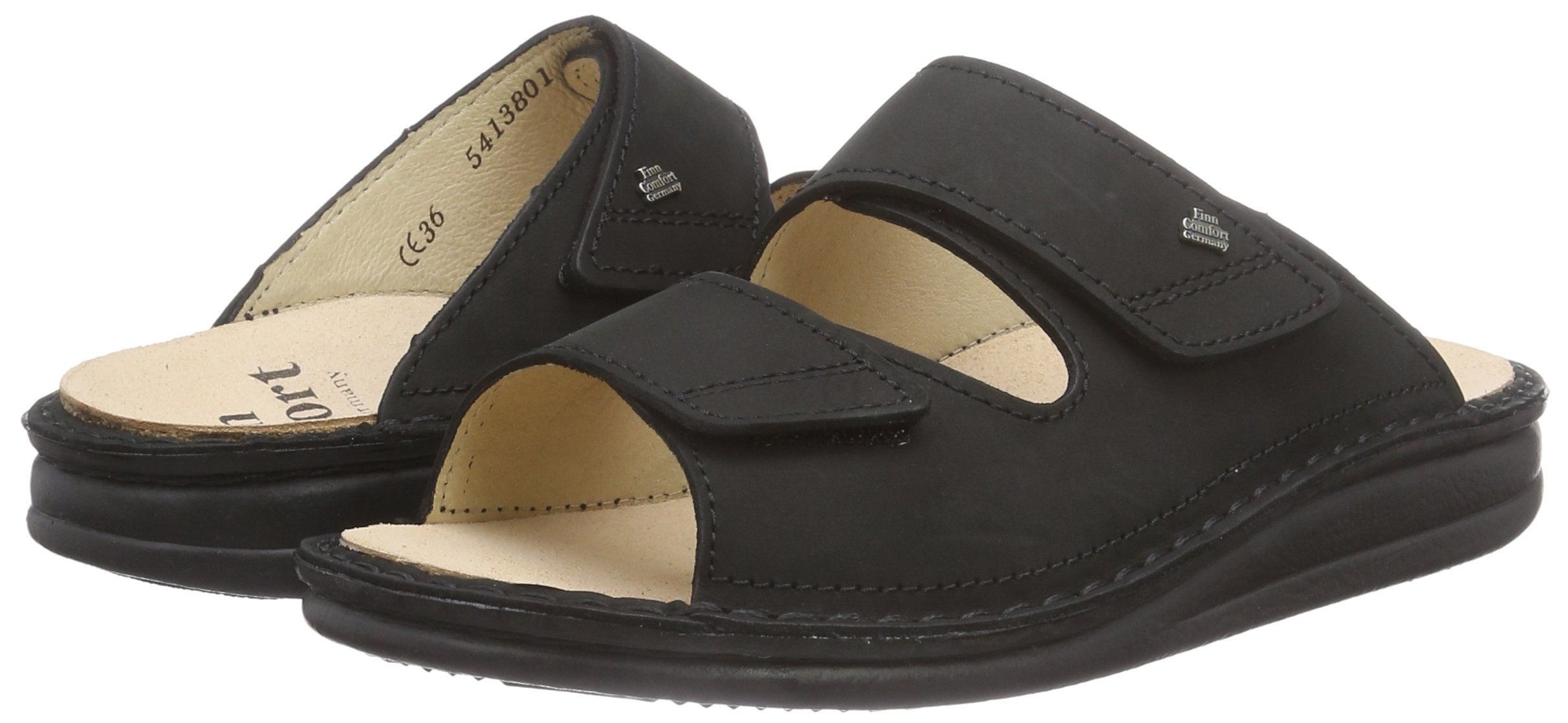 Finn Comfort Unisex Sandals - Premium Arch Support & Cushioned Footbed for Men & Women | Perfect for Walking, Travel & Outdoor Adventures