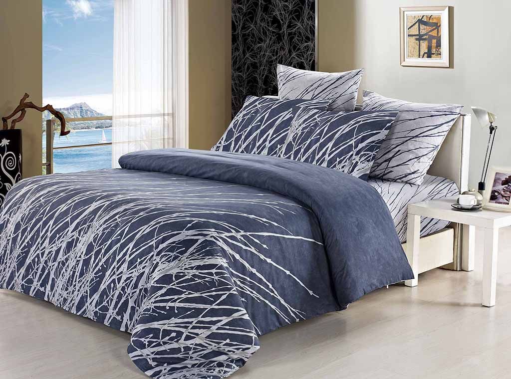 Premium Esha Double Size Duvet Cover Set - Soft & Breathable Quilted Bedding for Cozy Comfort - Perfect for Master Bedrooms, Guest Rooms & Luxury Hotels