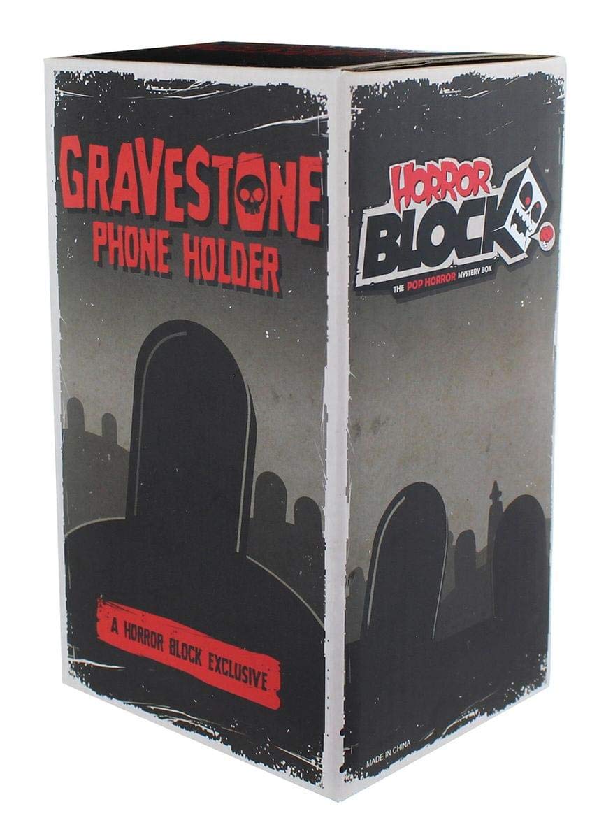 Premium Gravestone-Shaped Phone Holder - Universal Stand for iPhone, Samsung & All Smartphones - Perfect for Halloween Decor, Themed Parties & Gothic Home Accessories