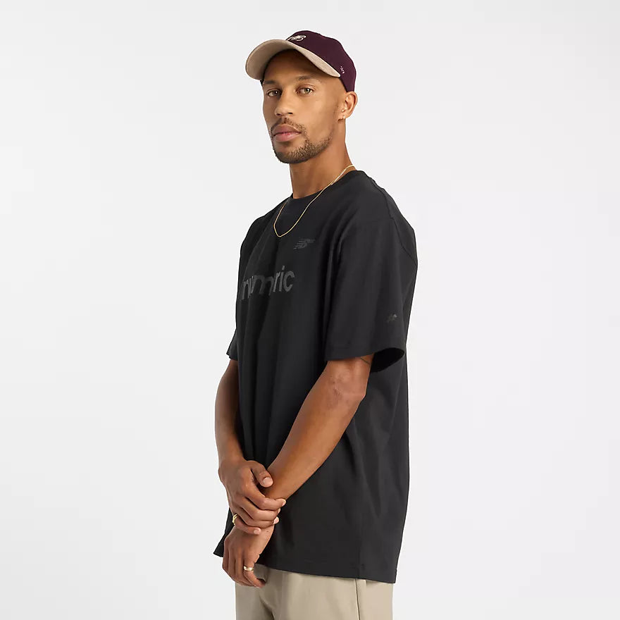 New Balance Numeric Athletic Cotton Short Sleeve T-Shirt for Men - Comfortable Casual Workout Tee for Gym, Running & Streetwear Fashion