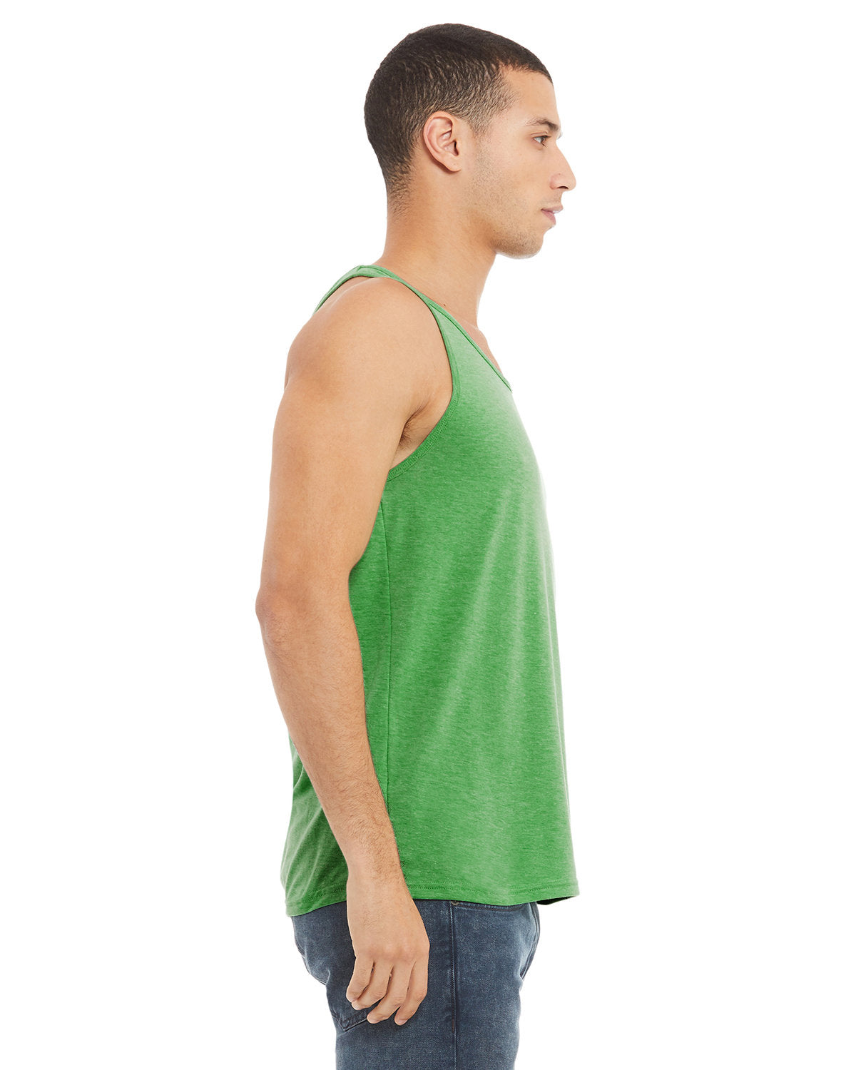 Bella + Canvas 3484 Unisex Triblend Tank Top - Soft Comfortable Sleeveless Shirt for Men & Women - Perfect for Gym, Running, Yoga & Summer Outfits
