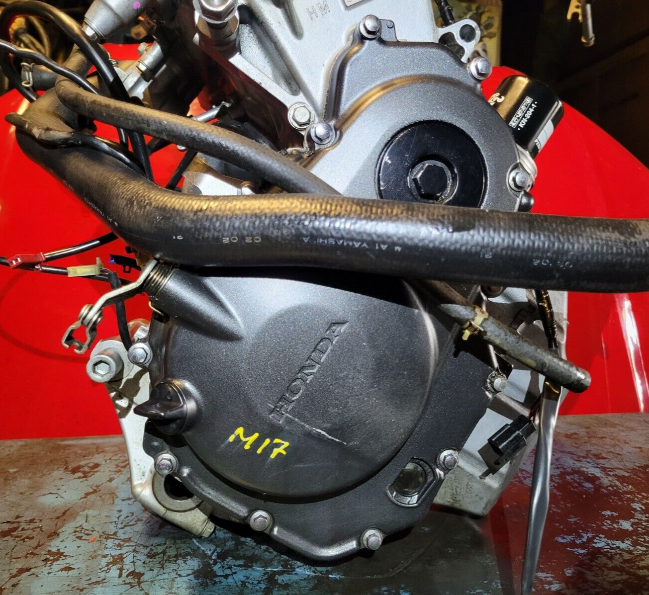 Honda CBR900RR CBR929RR Engine Motor 12K Miles - High Performance Replacement for Racing & Street Bikes - Perfect for Engine Rebuilds & Motorcycle Upgrades
