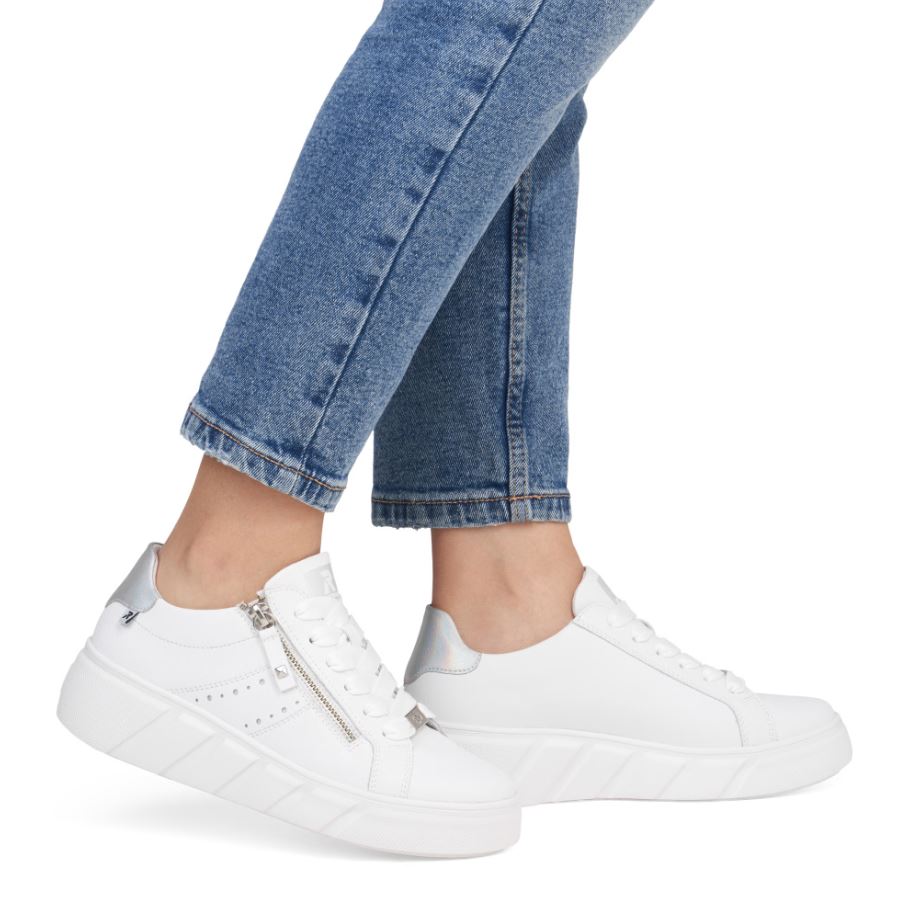 Rieker W2605 Women's Comfortable Casual Shoes for Walking, Work & Everyday Wear - Stylish & Lightweight Footwear for Office, Travel & Daily Use