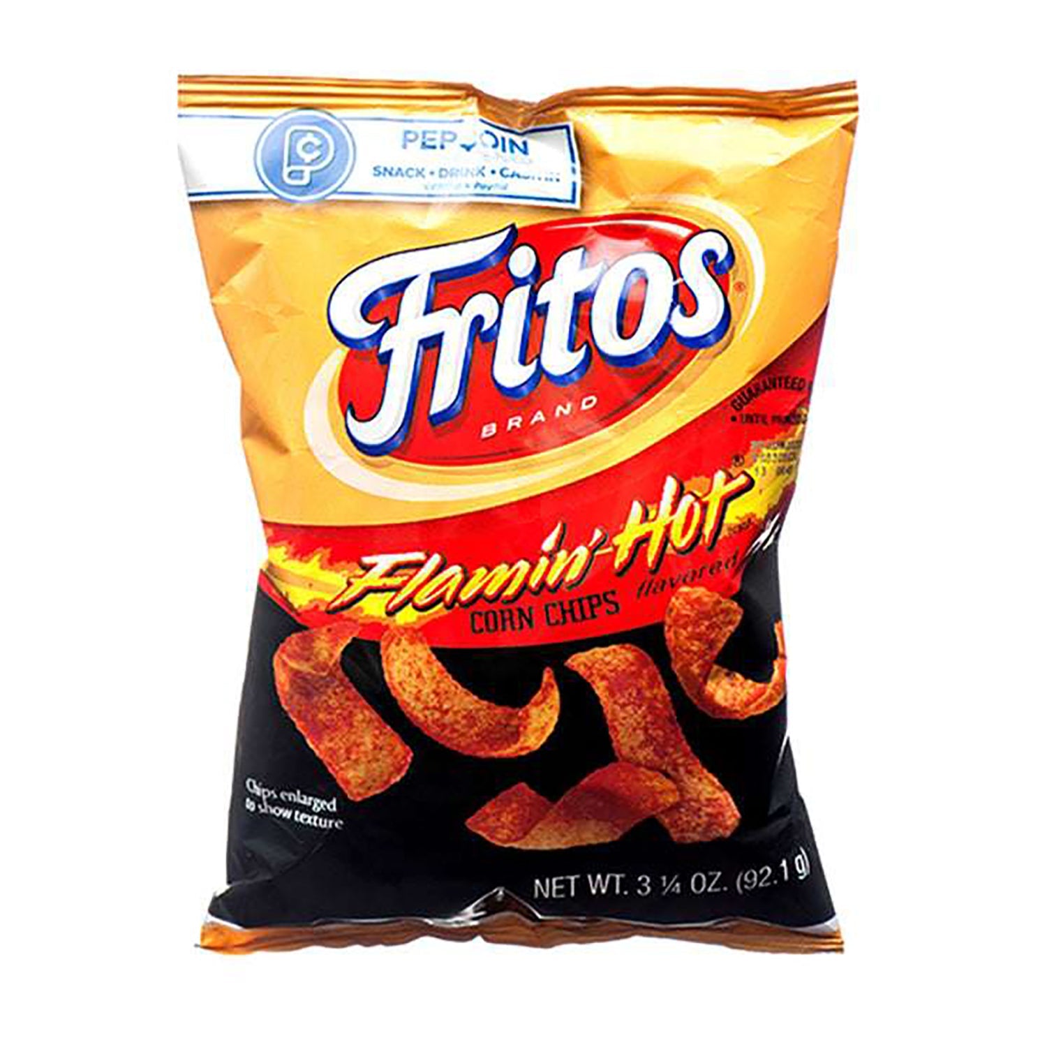 Fritos Flamin' Hot Corn Chips - 3.25oz Bags (36 Count Case) | Spicy Snacks for Parties, Road Trips & Game Day | Crunchy Mexican-Style Corn Chips