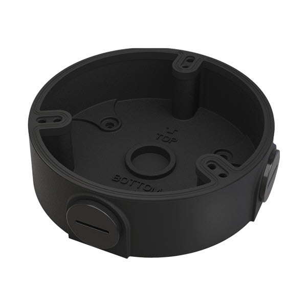 PFA136 B Black Junction Box - Durable Electrical Enclosure for Home, Office & Industrial Wiring Projects