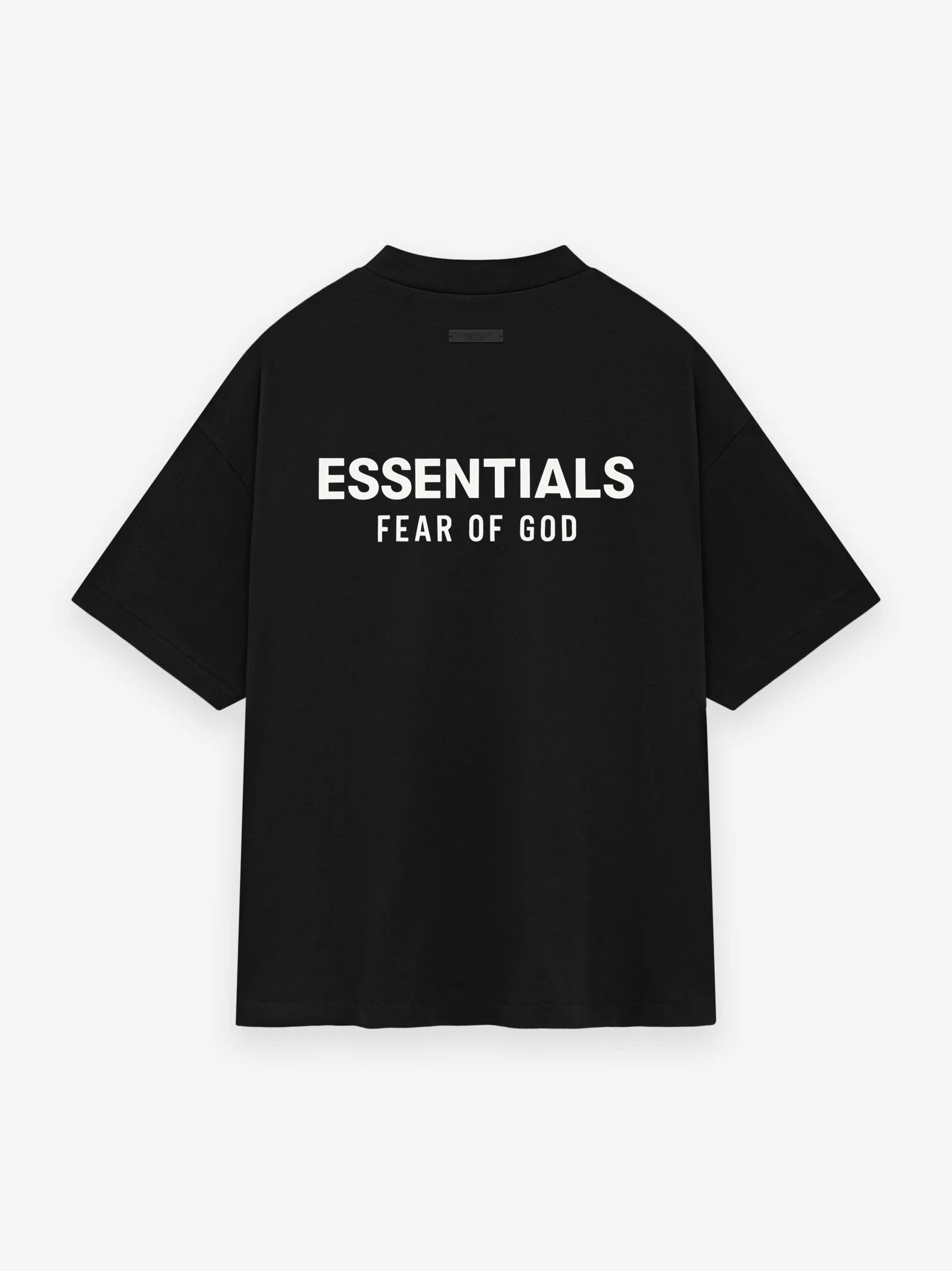 Fear of God Essentials Logo Jersey Crewneck T-Shirt - Men's Casual Streetwear for Everyday Comfort & Style