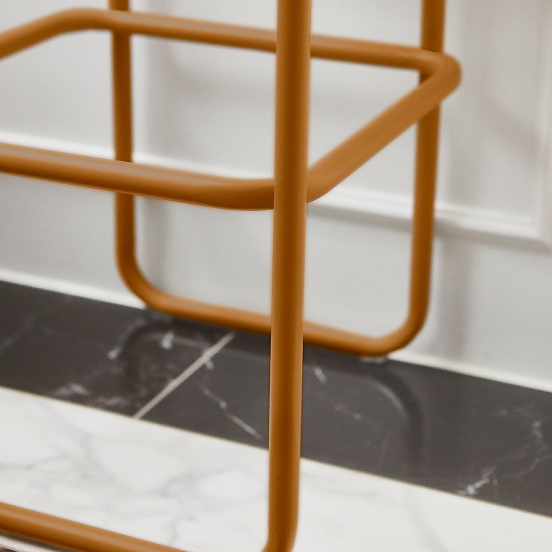 Angui Counter Height Bar Stool - Modern Kitchen Island & Breakfast Bar Stool for Home, Restaurant, and Cafe Use