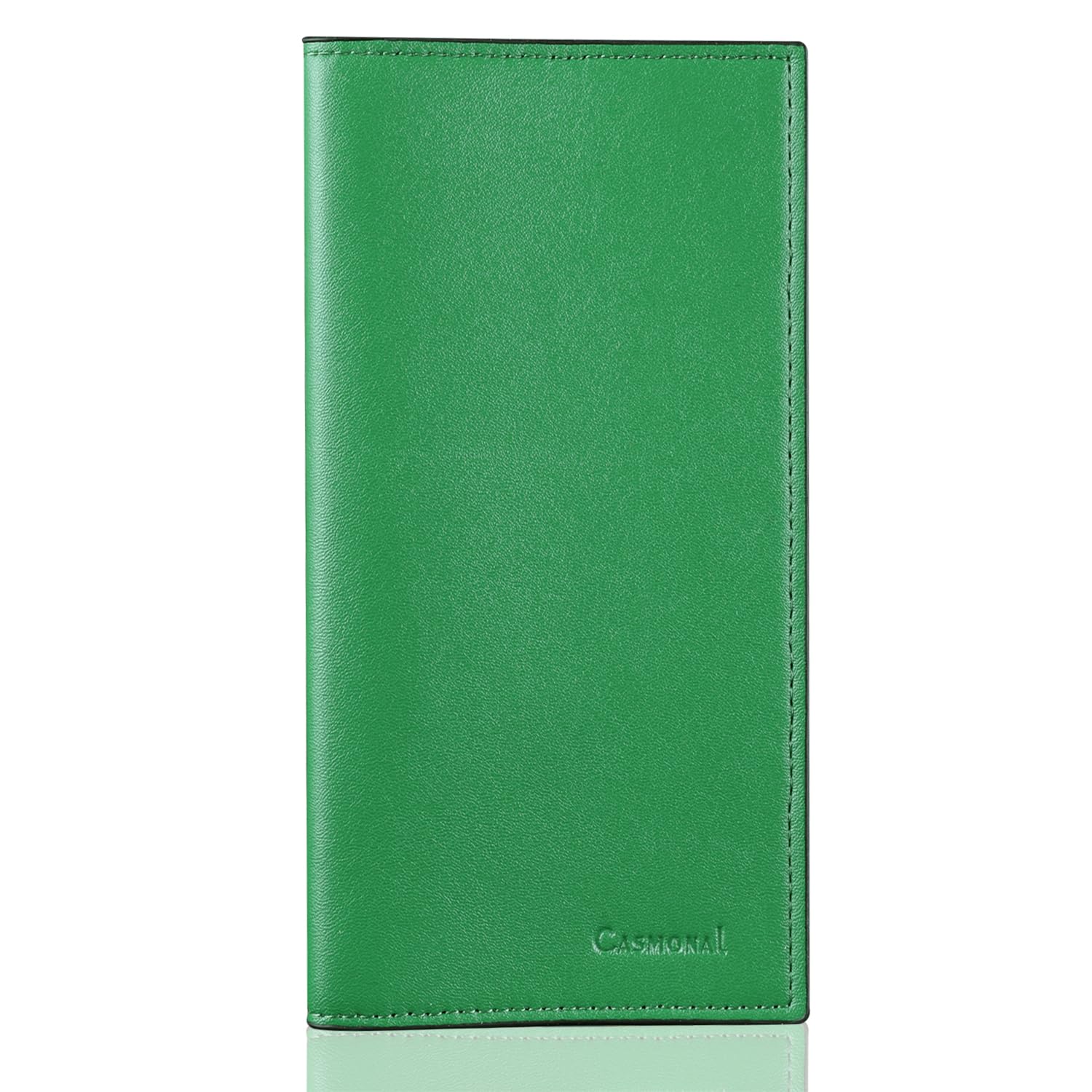 Premium Leather Checkbook Cover for Men & Women - RFID Blocking Checkbook Holder Wallet - Ideal for Business, Travel & Everyday Use