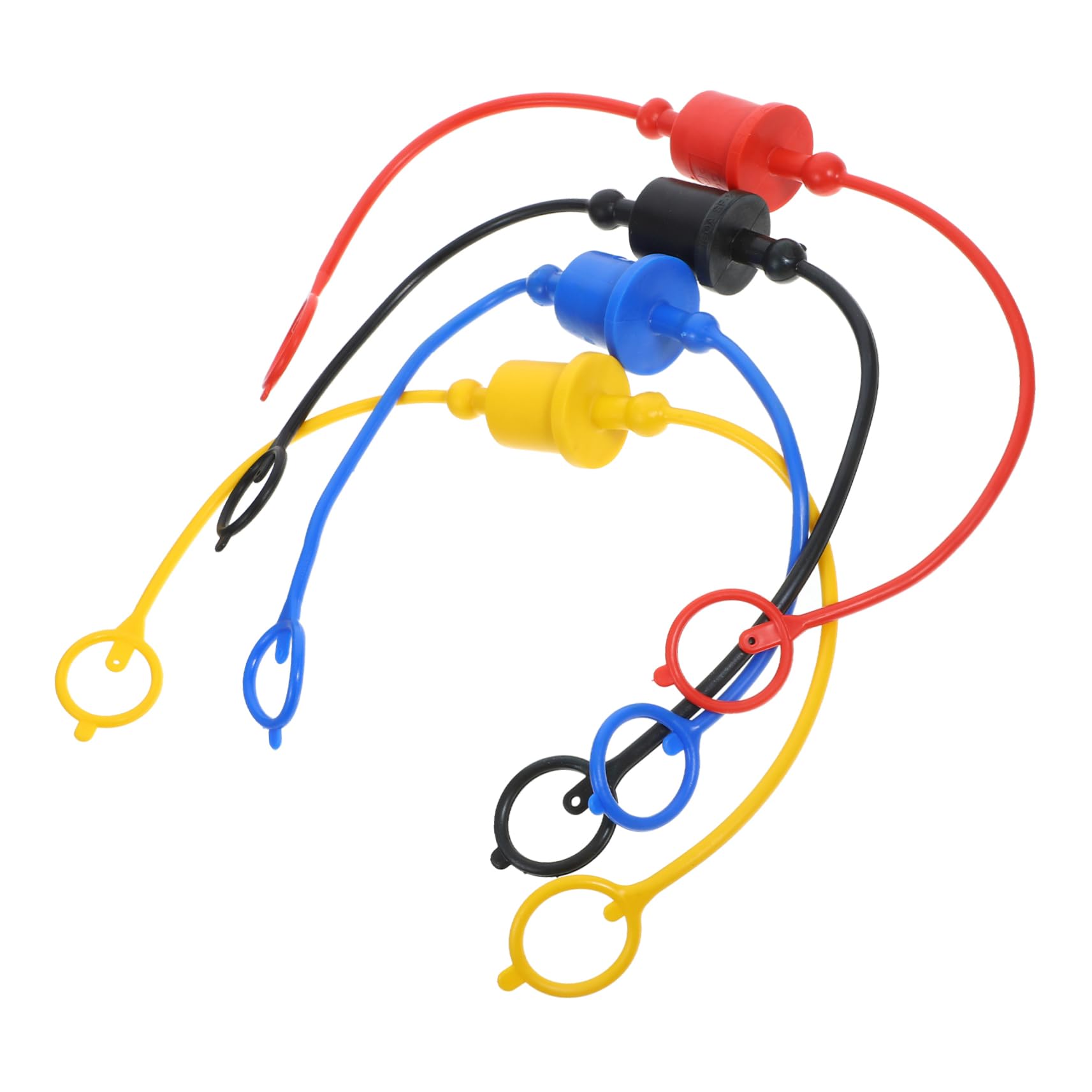 Hohopeti 8pcs Hydraulic Joint Caps - Plastic Hydraulic Hose Coupler Covers for Quick Connect Protection - Ideal for Construction, Agriculture & Heavy Machinery Maintenance