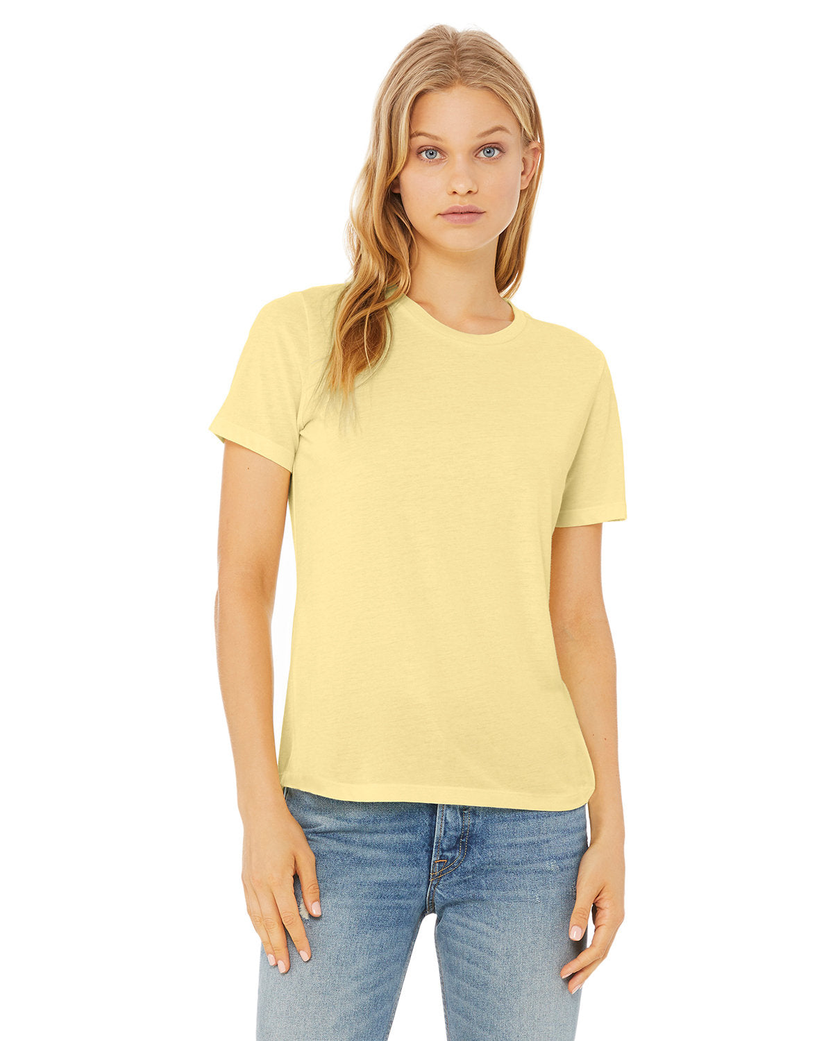 Bella + Canvas 6413 Women's Relaxed Fit Tri-Blend T-Shirt - Soft & Comfortable Casual Tee for Everyday Wear, Workouts, and Lounge