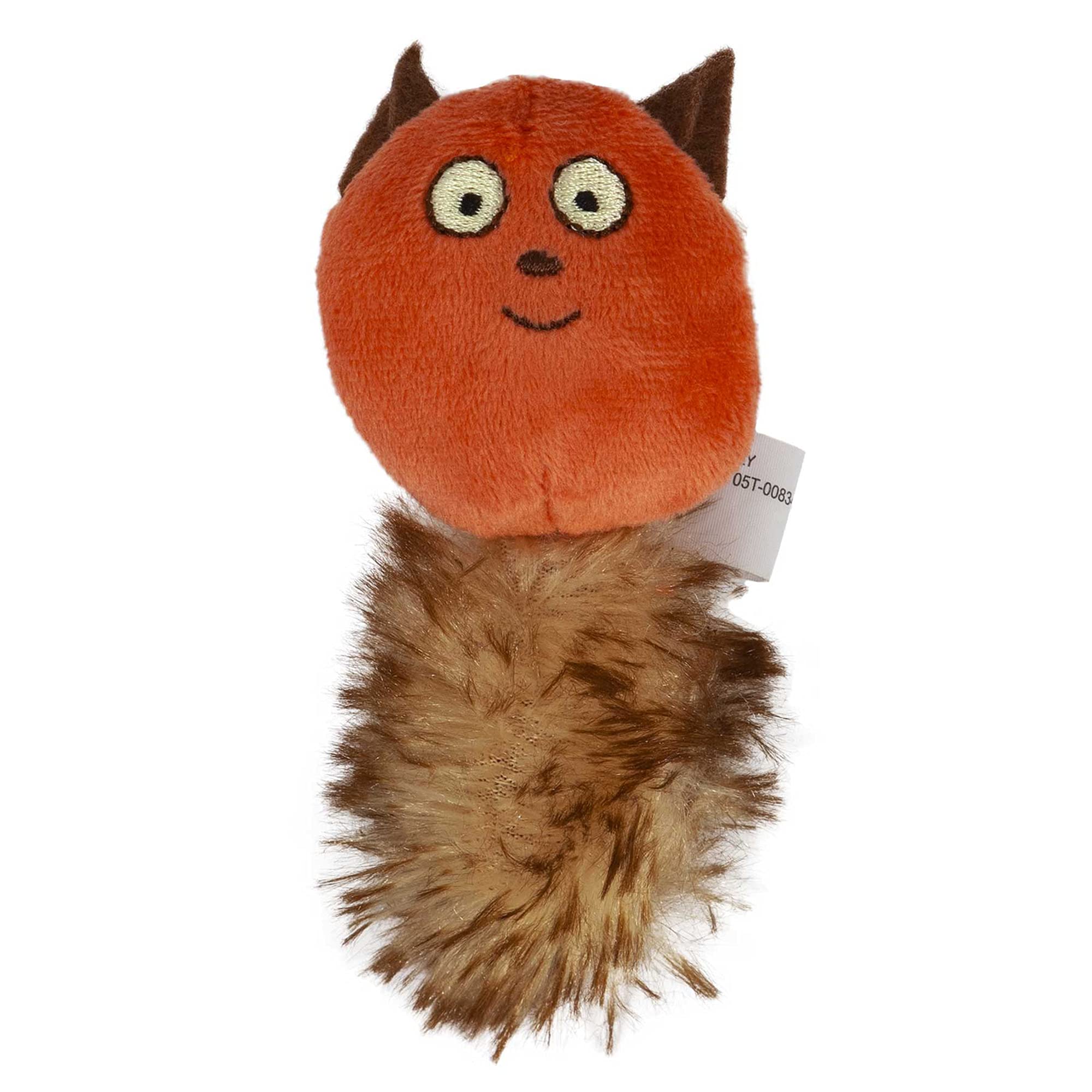 JW Cataction Catnip Squirrel Toy - Colorful Interactive Cat Toy with Natural Catnip - Perfect for Playtime, Exercise & Mental Stimulation for Indoor Cats
