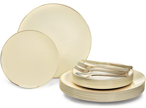 Bali in Ivory & Gold, Gold Silverware