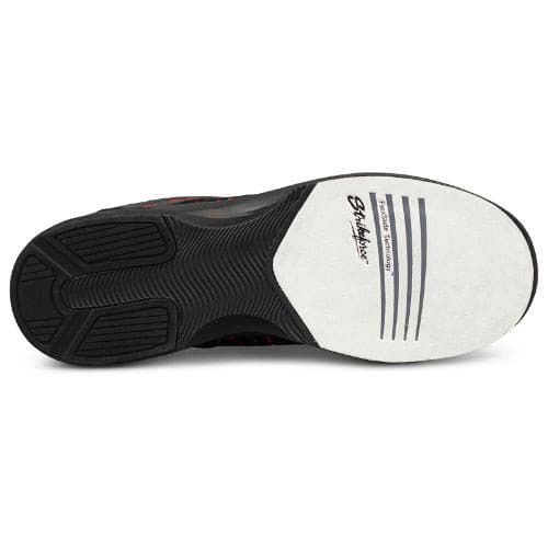 KR Strikeforce Flyer Mesh Lite Black/Cardinal Men's Bowling Shoes - Lightweight & Breathable for Competitive Bowling & League Play