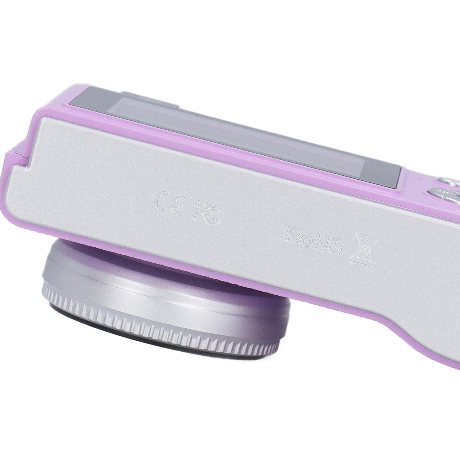 48MP Digital Camera with 2.4 Inch LCD Screen - 1080P HD Video & 16x Zoom - Compact Portable Camera for Kids, Adults & Beginners - Perfect for Travel, Vlogging & Everyday Photography (Purple)