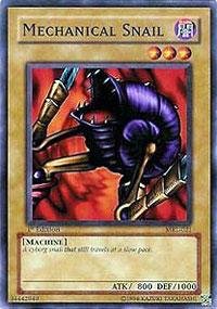 Yu-Gi-Oh! Mechanical Snail MRL-021 1st Edition Common Card - Magic Ruler Booster Pack - Perfect for Collectors and Duelists in Tournaments